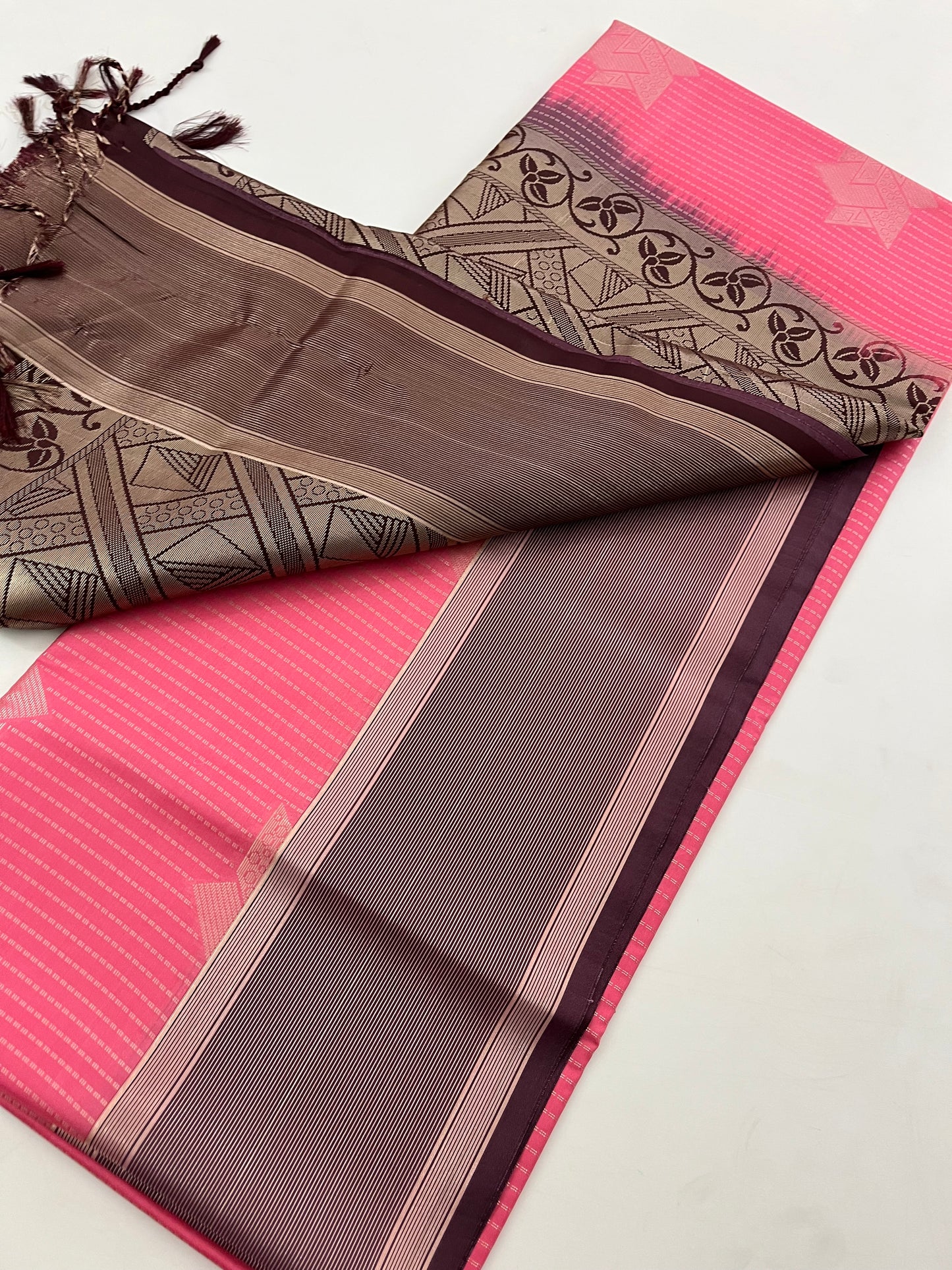 Semi Kanchi Silk Saree