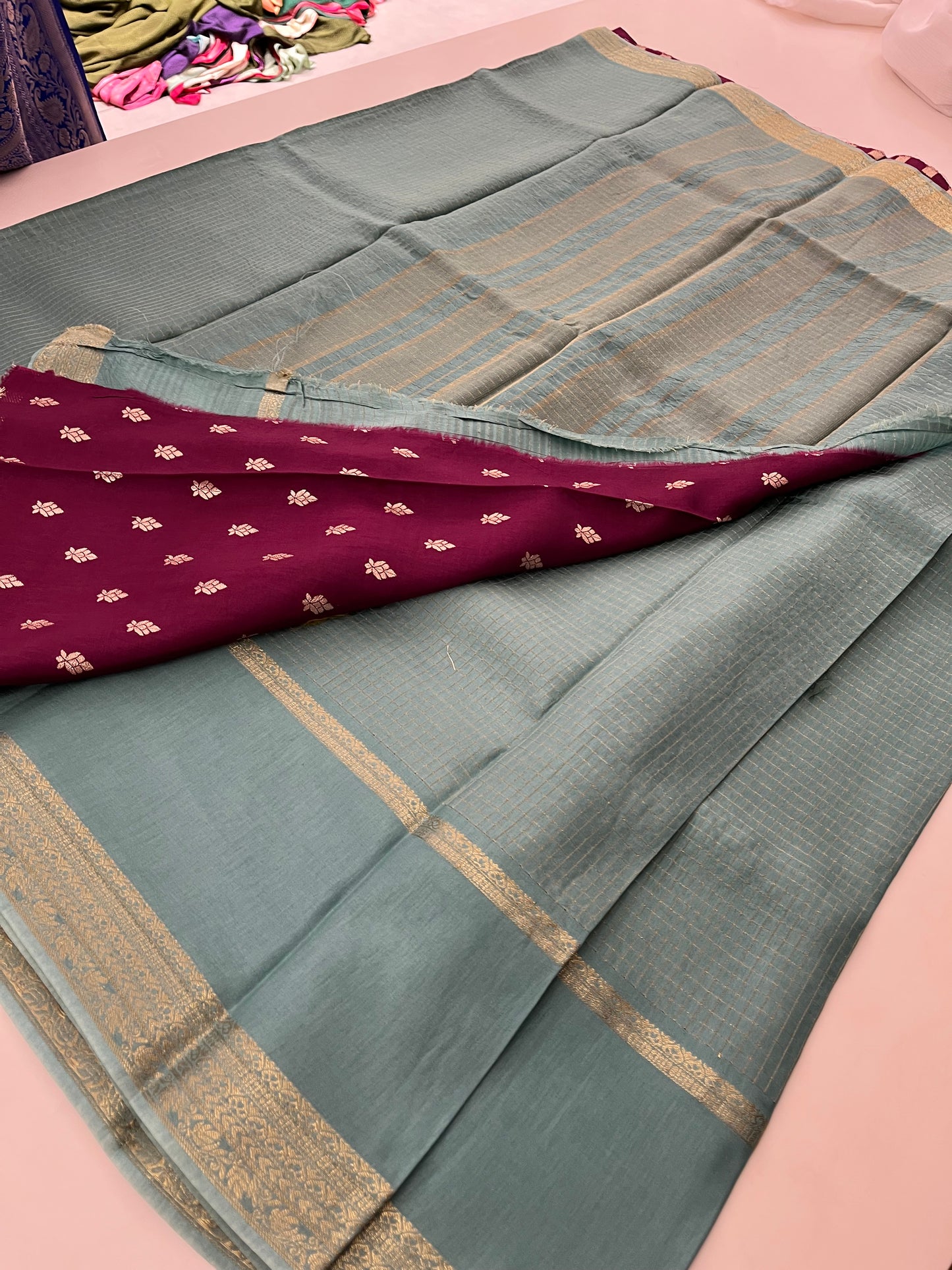 Ju10 Viscose Designer Bentex Small Checks