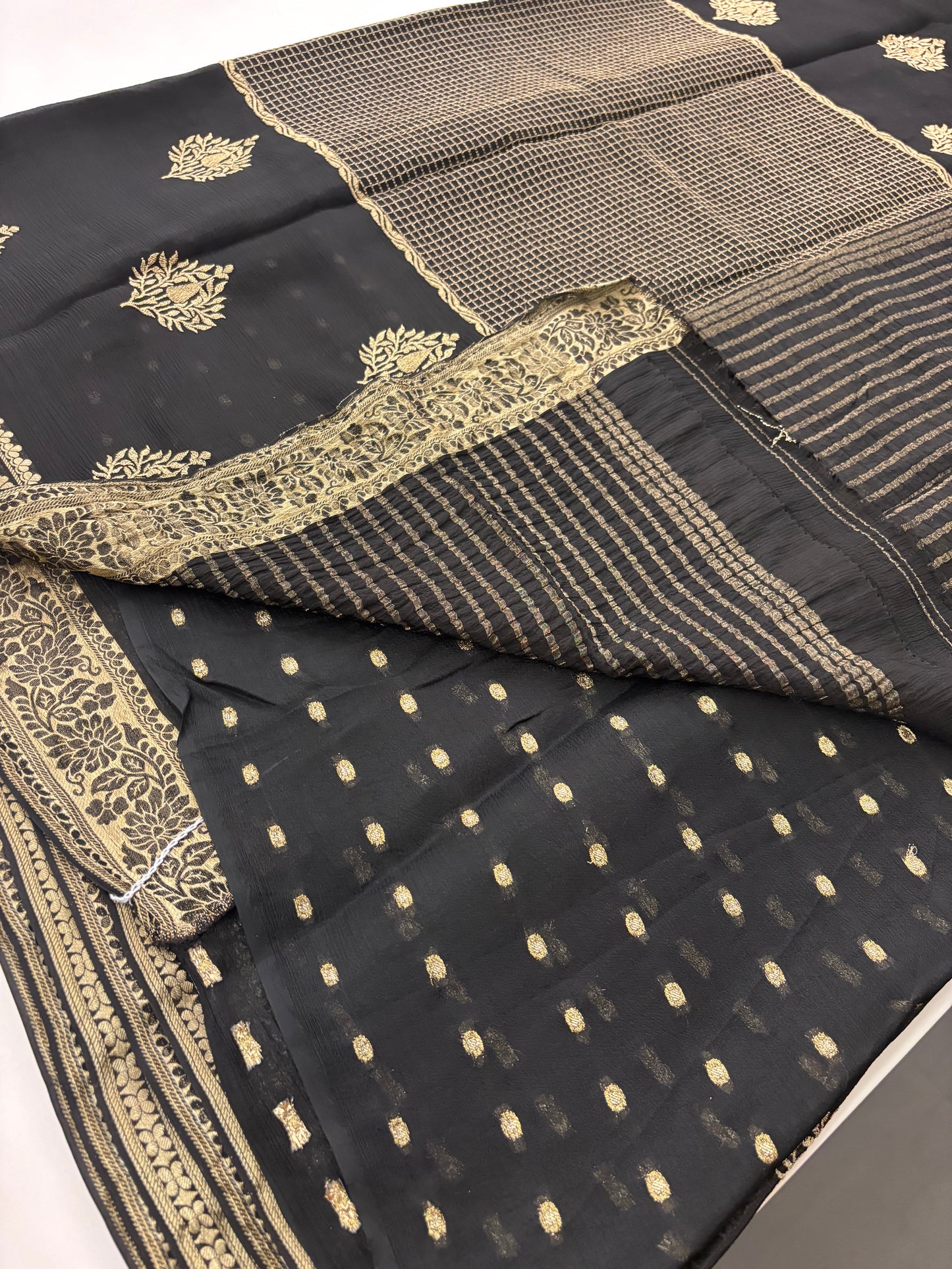 Designer Georgette embroidery