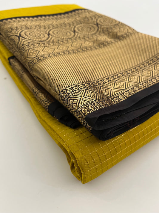 Pure Kanchipuram silk saree with silk mark certified