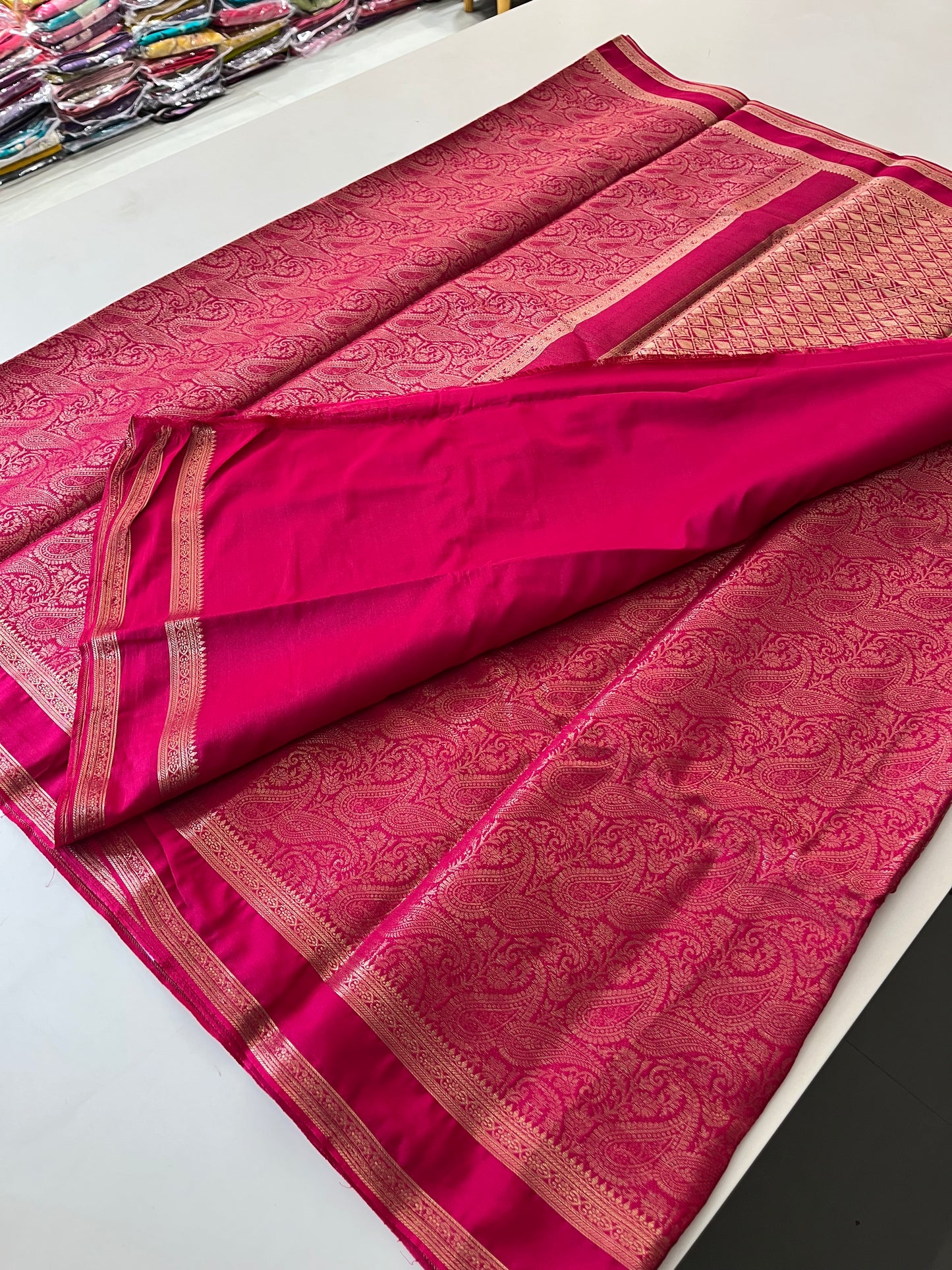 Banarasi brocade soft silk