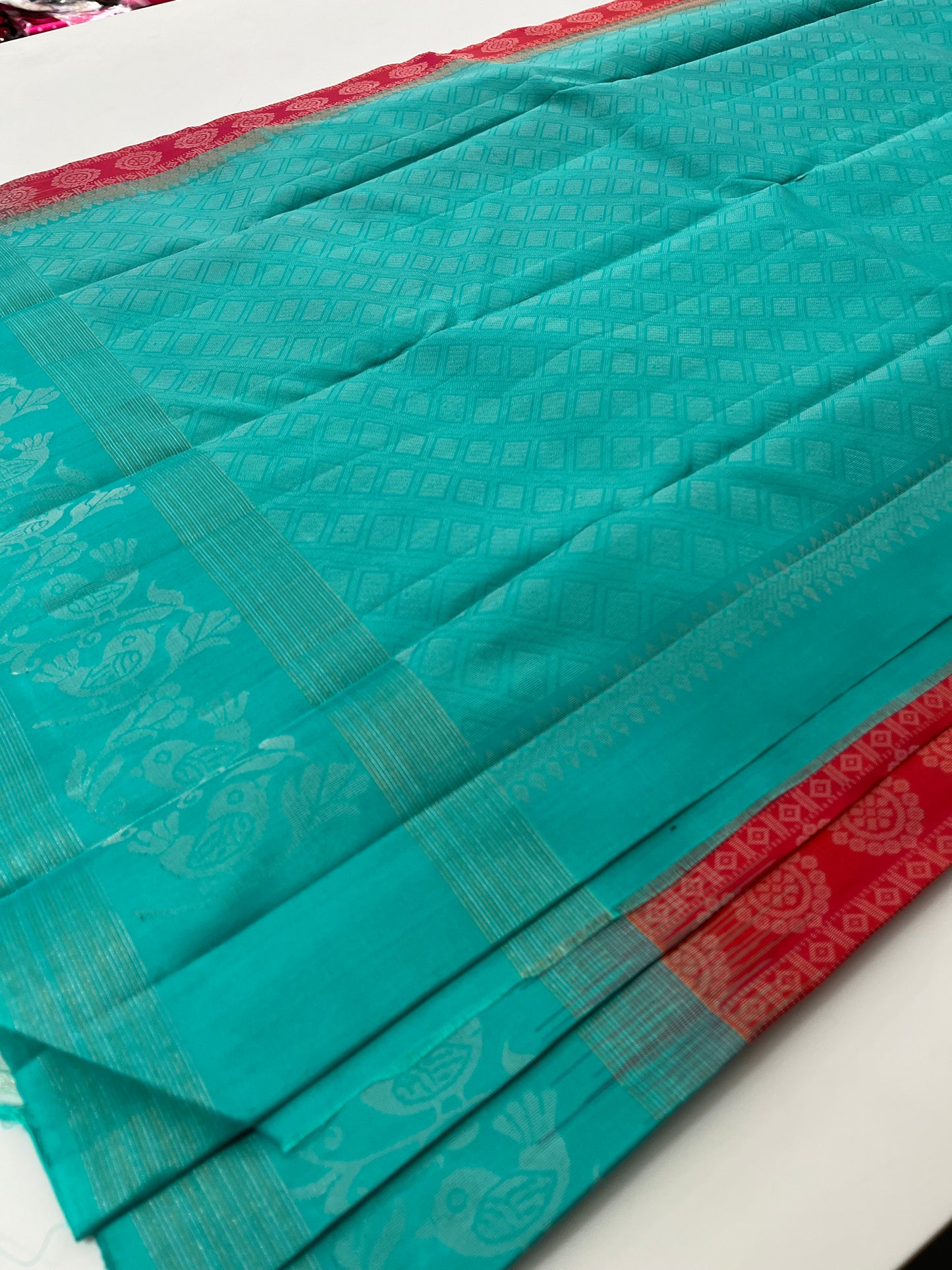 Pure Kanchipuram silk saree with silk mark certified