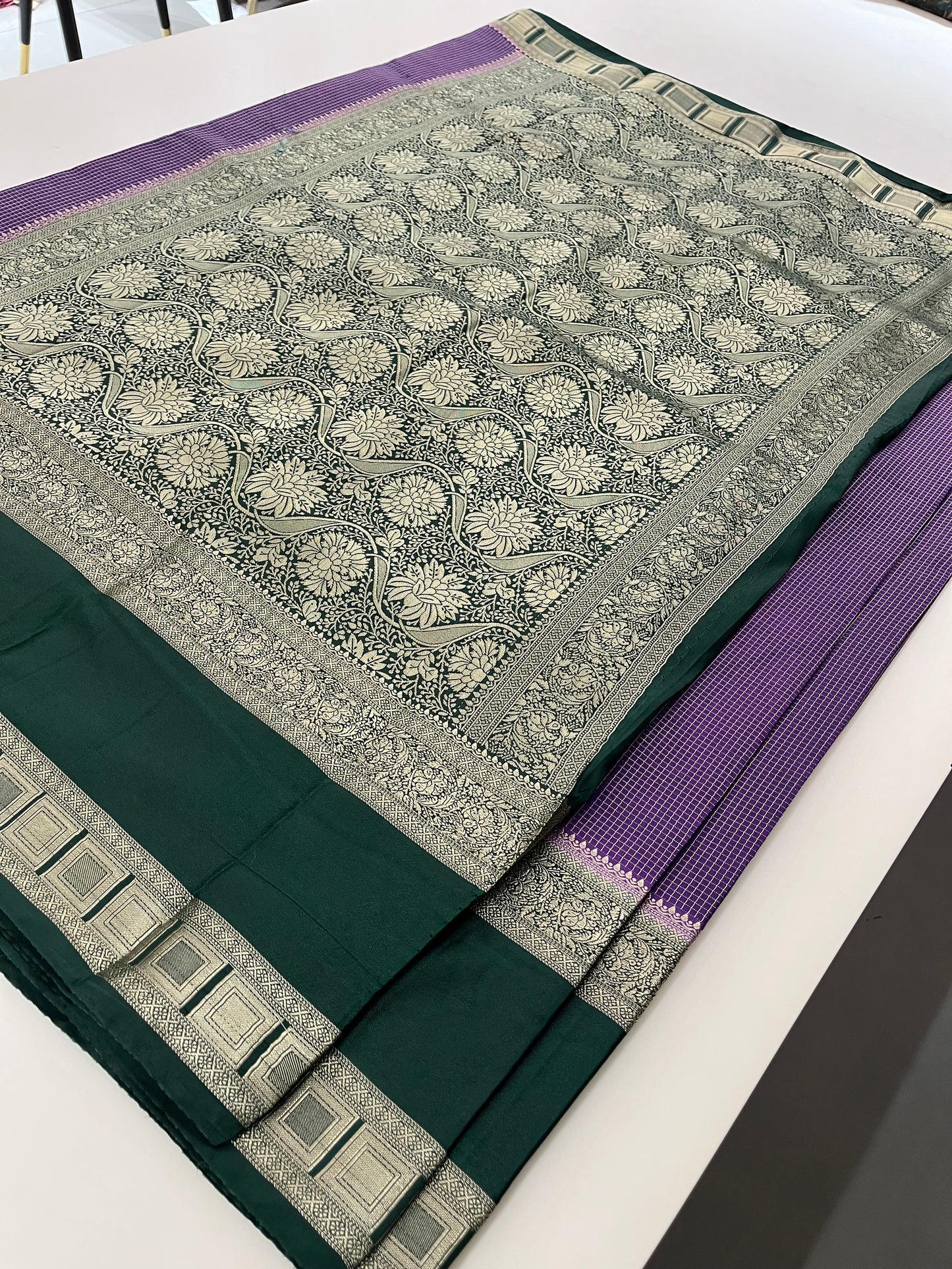 Crepe Banarasi Saree