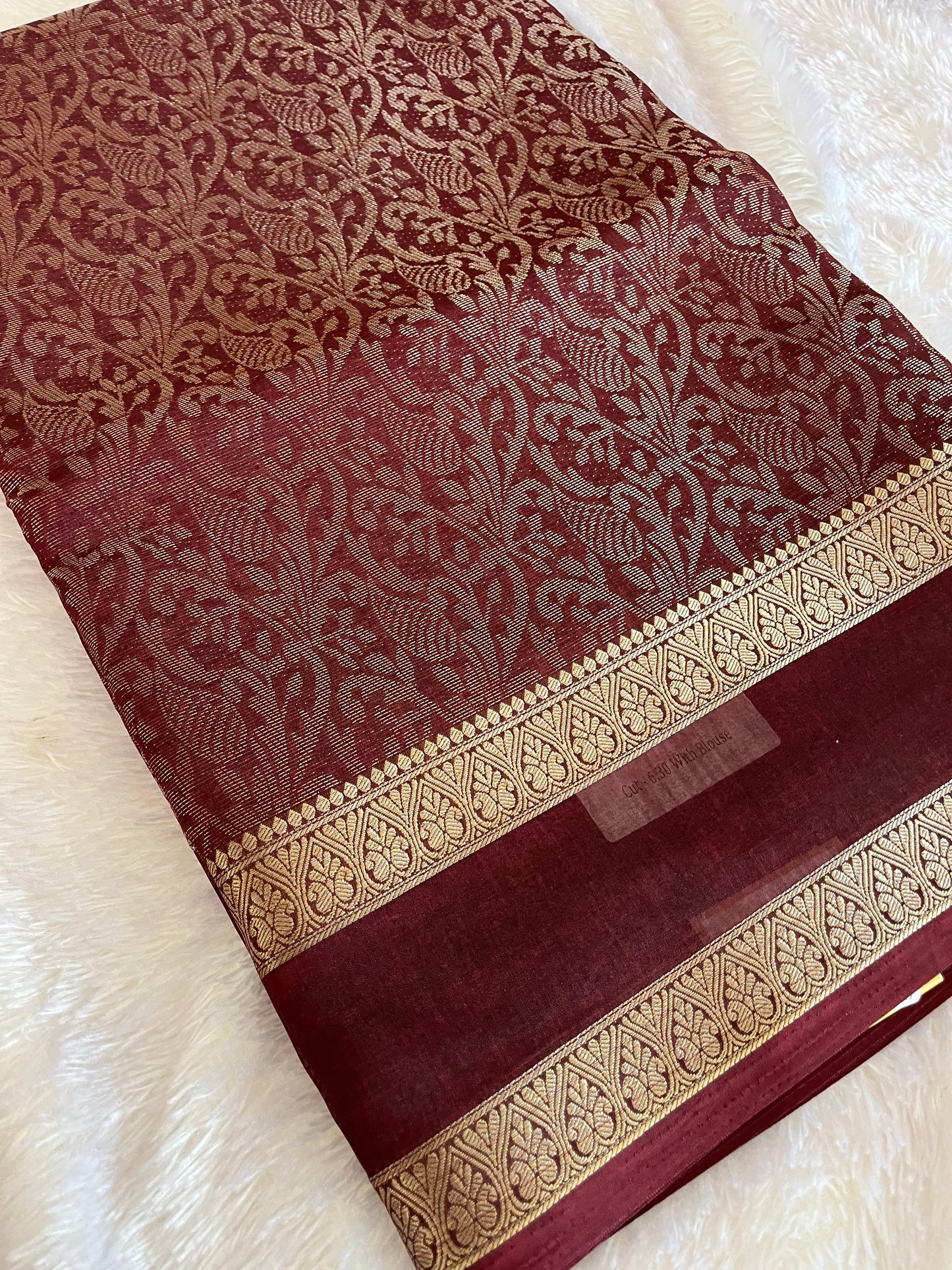 Brocade chiffon