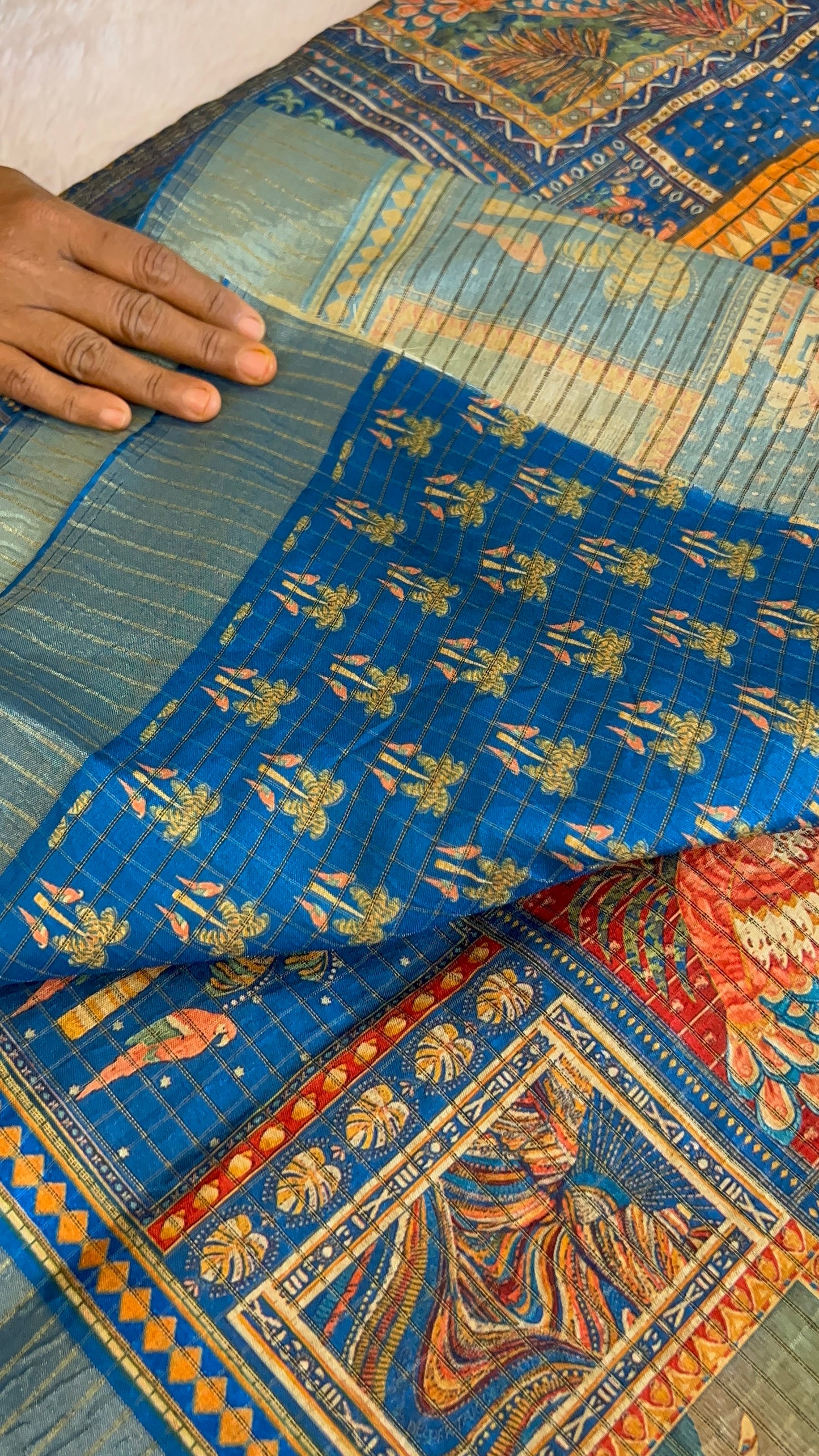 Tussar fancy