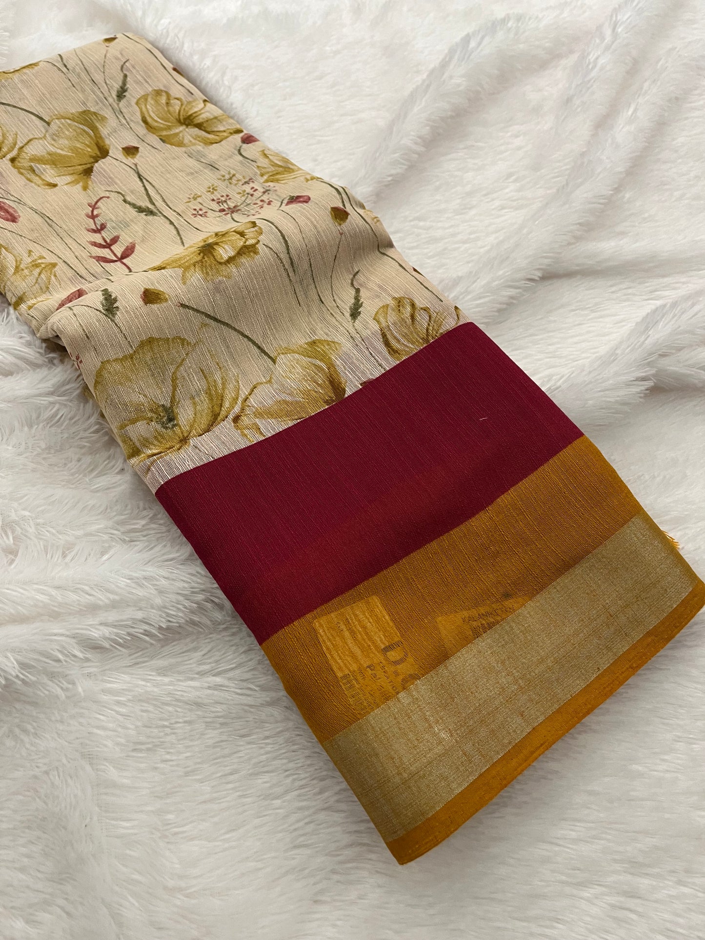 M10 linen chiffon