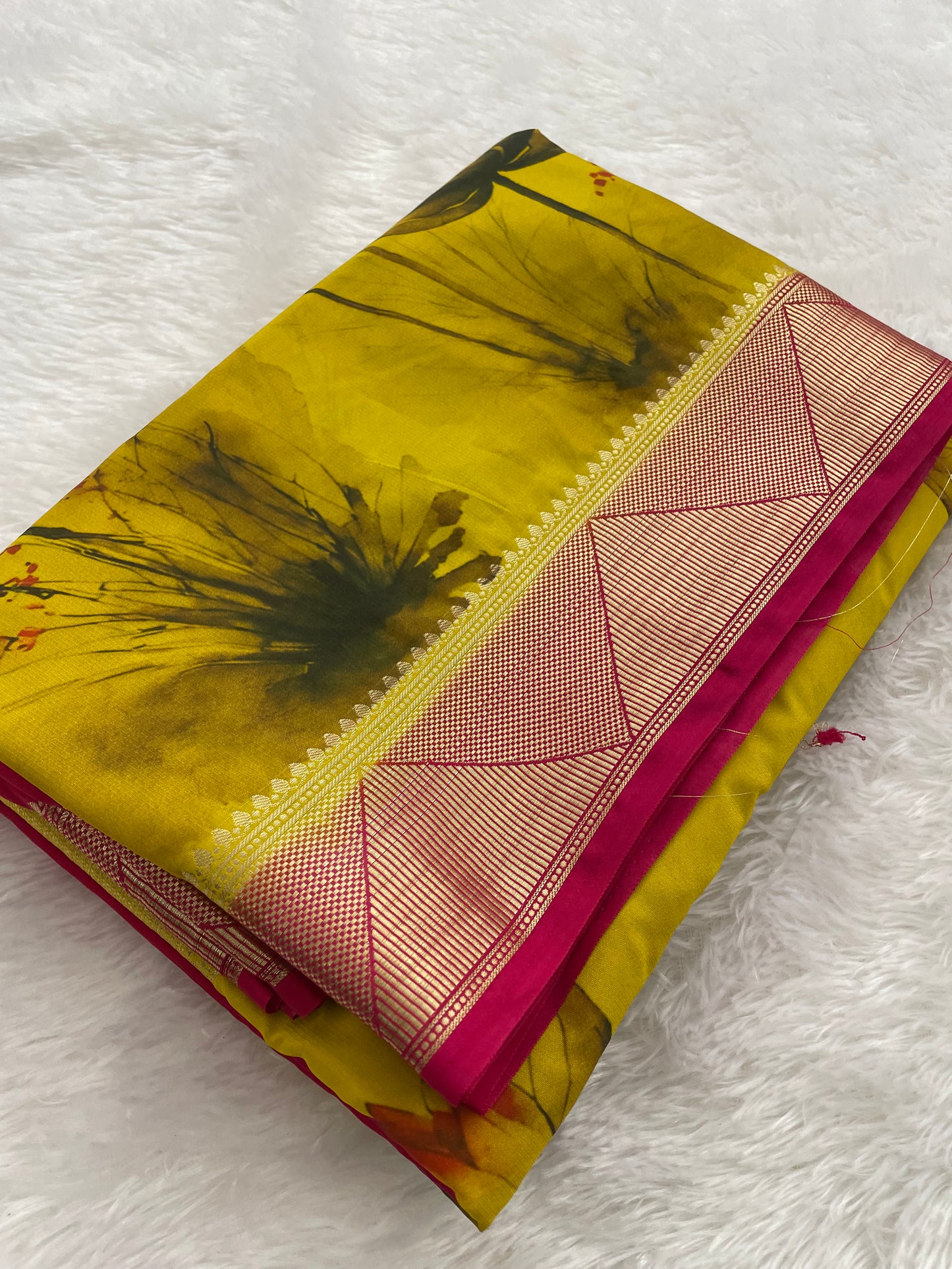 Printed Crape Silk