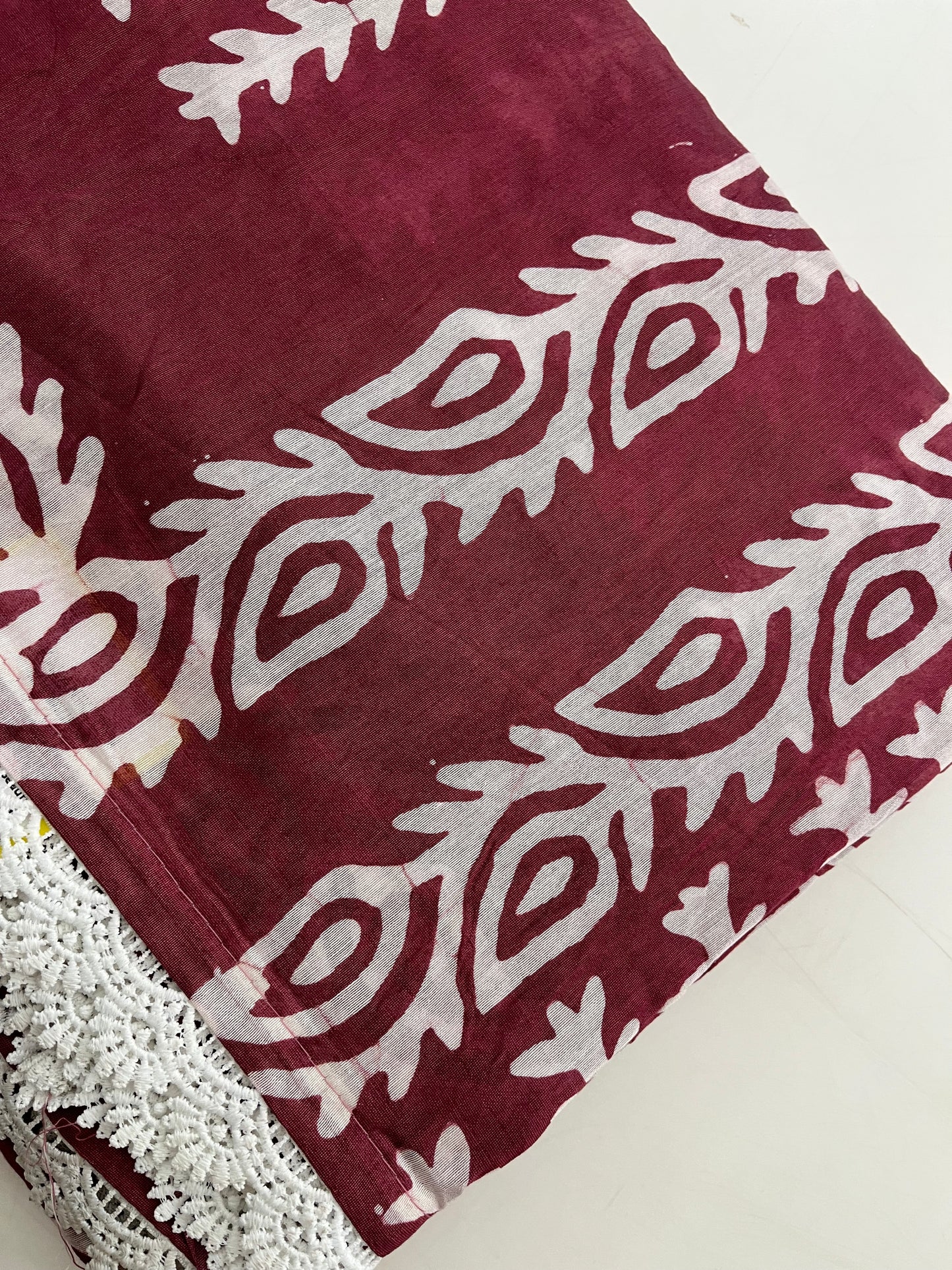 Fancy Soft Cotton Saree With Extra White chikankari Blouse