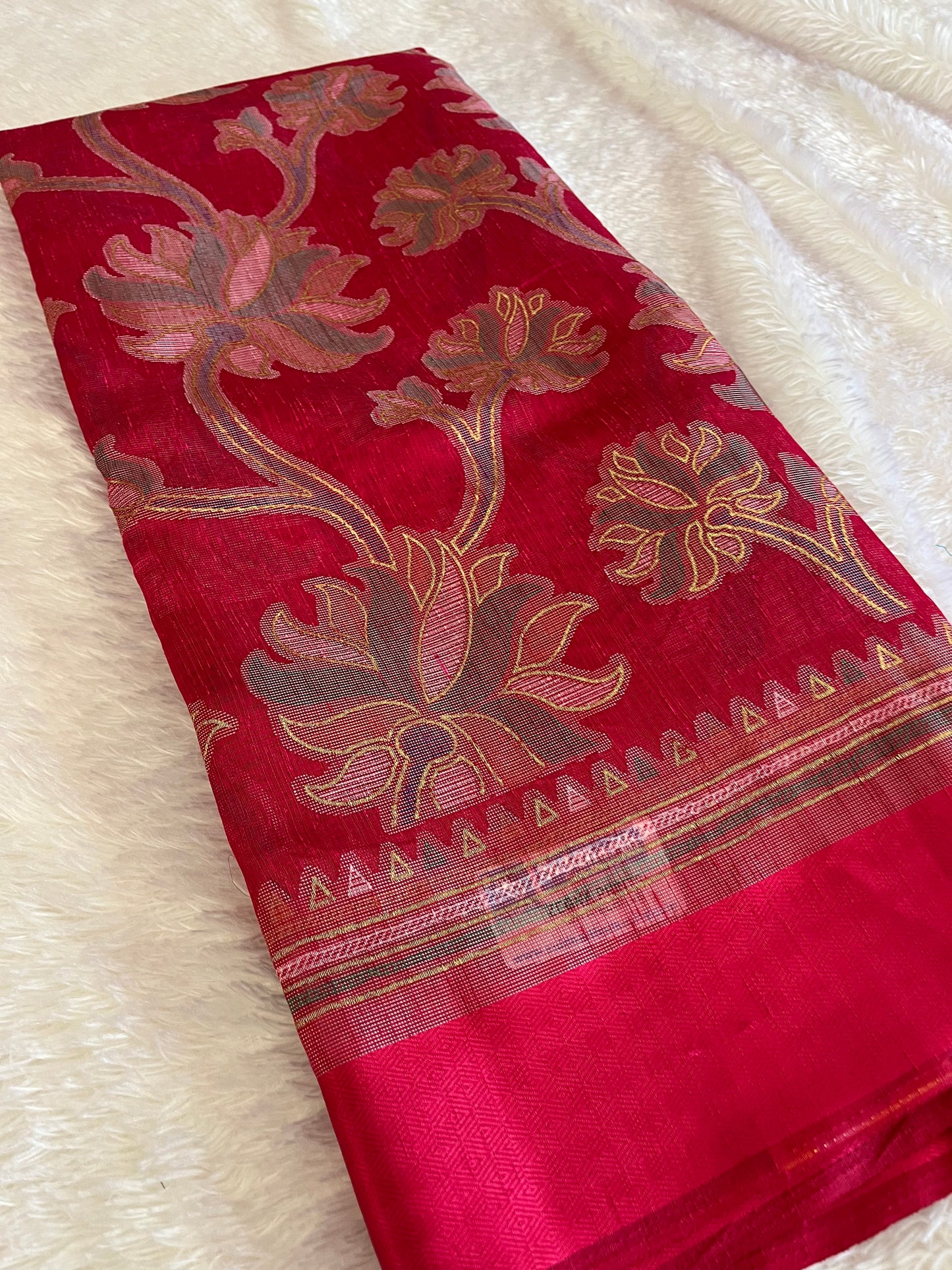 Linen chiffon