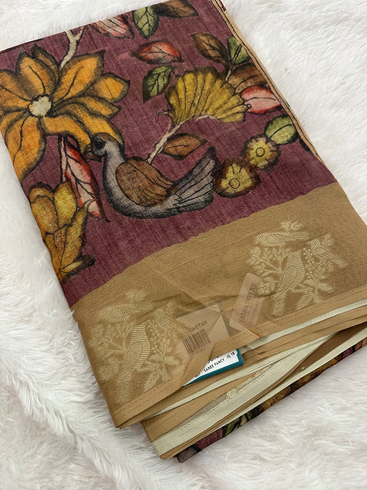 Printed Tussar Fancy-Ap1