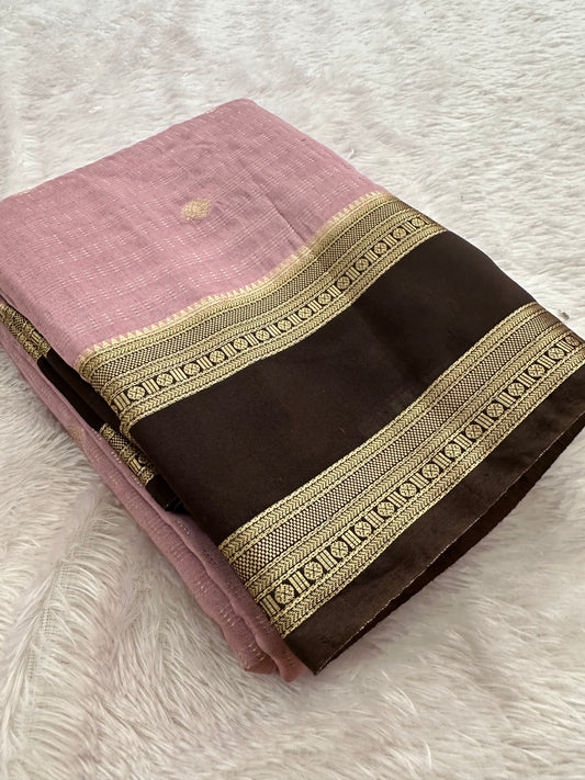 Soft Cotton Fancy Saree-M25