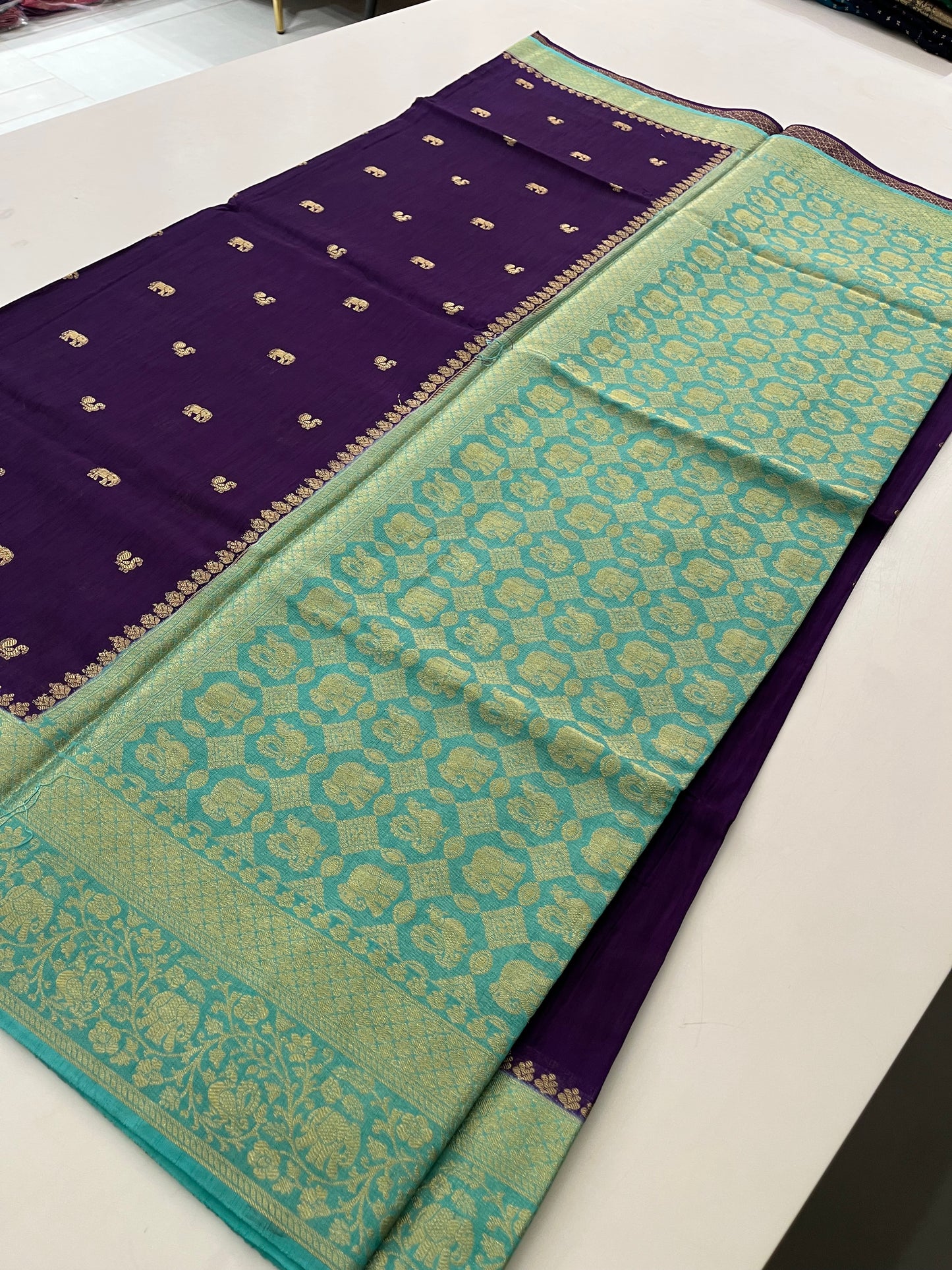 Designer Banarasi Crepe
