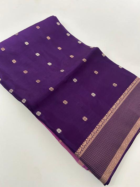 Banarsi Viscose Faded Saree-M18