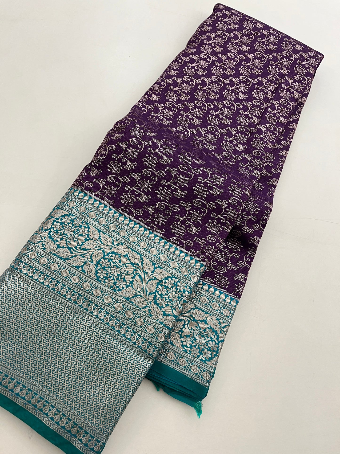 Semi Kanjeevaram Tissue Silk Saree