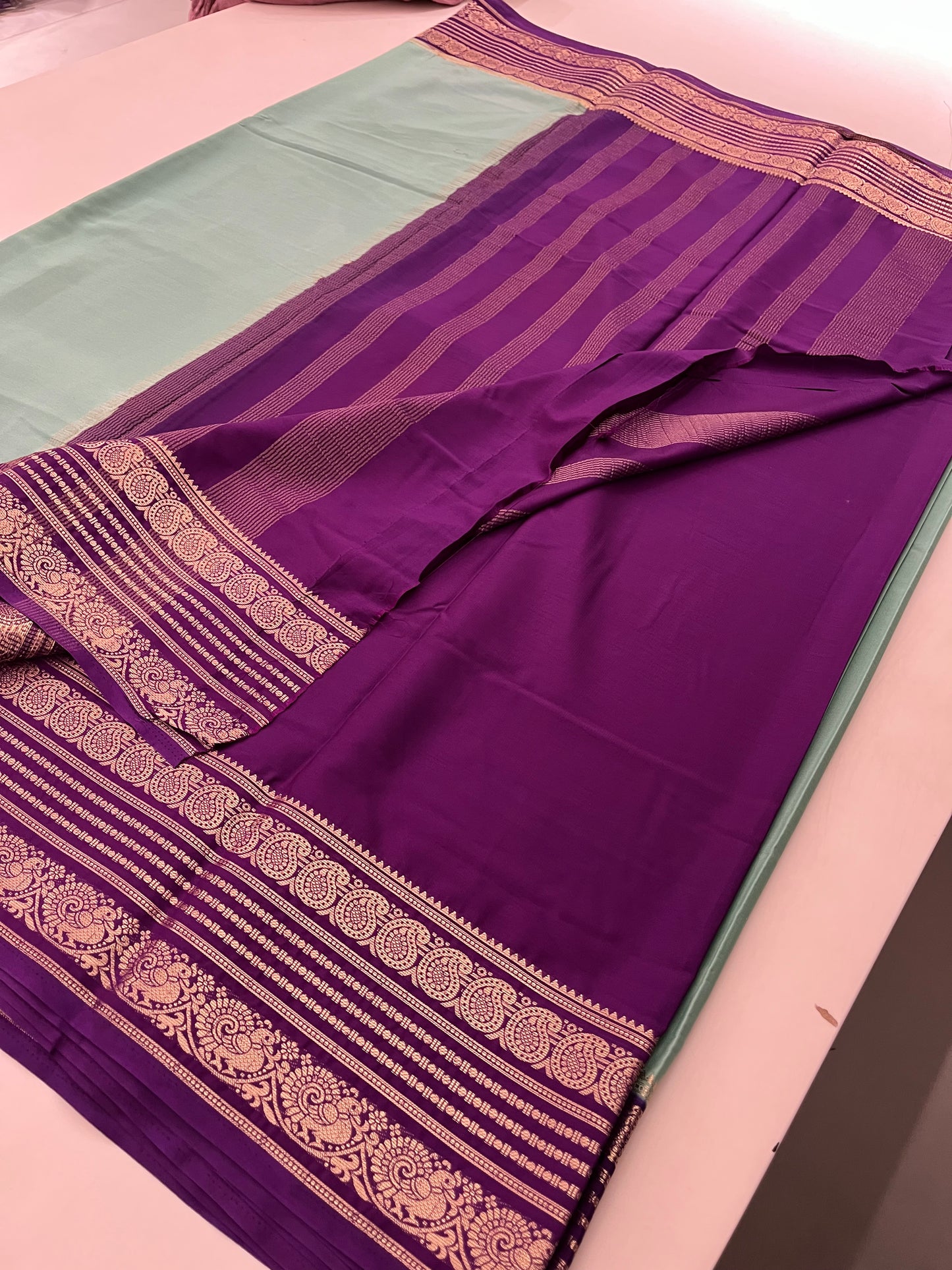 Ju10 Semi Mysore Silk