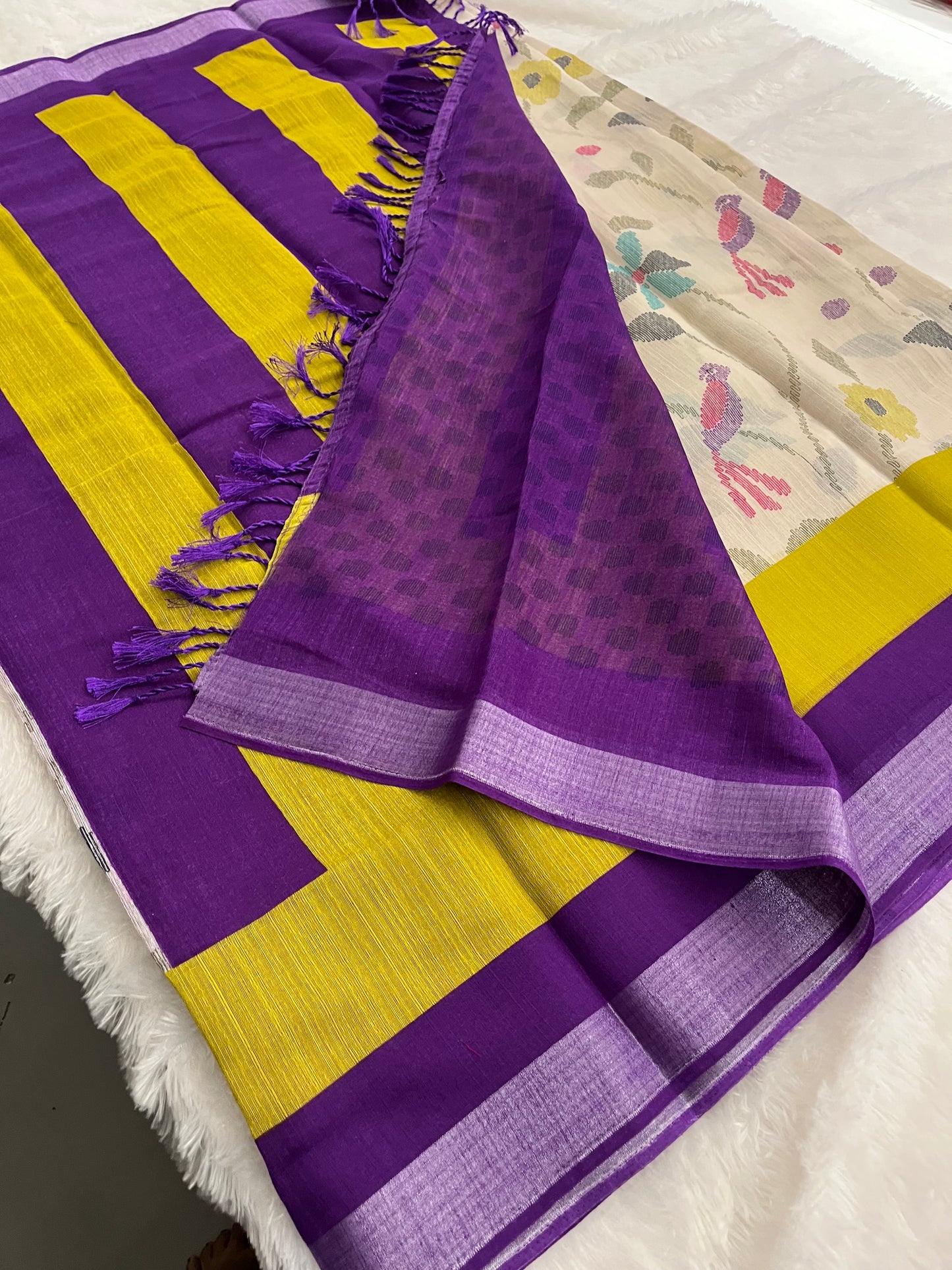 M10 linen chiffon
