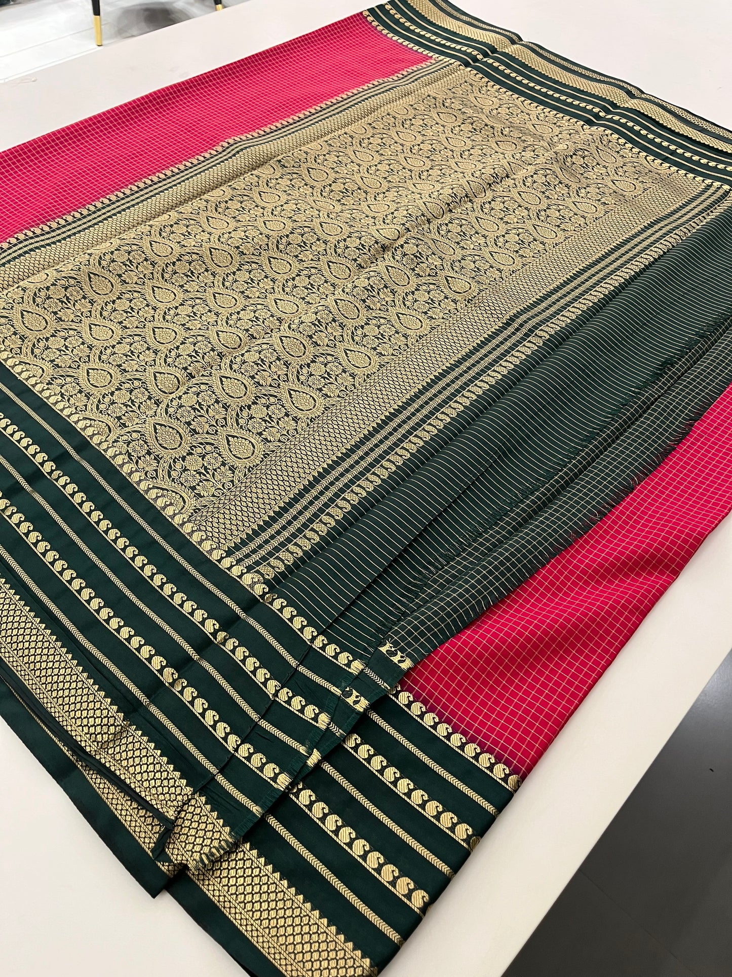 Crepe Silk Designer Saree