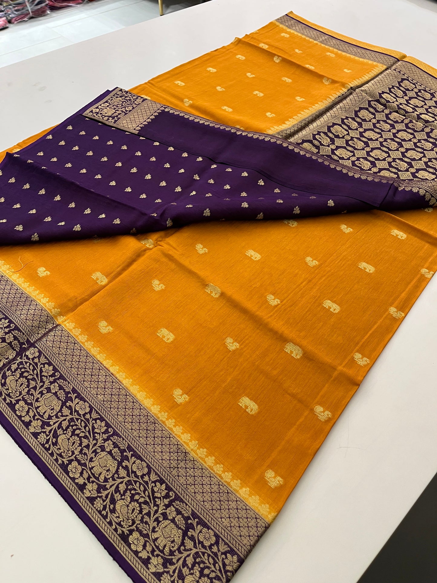 Designer Banarasi Crepe