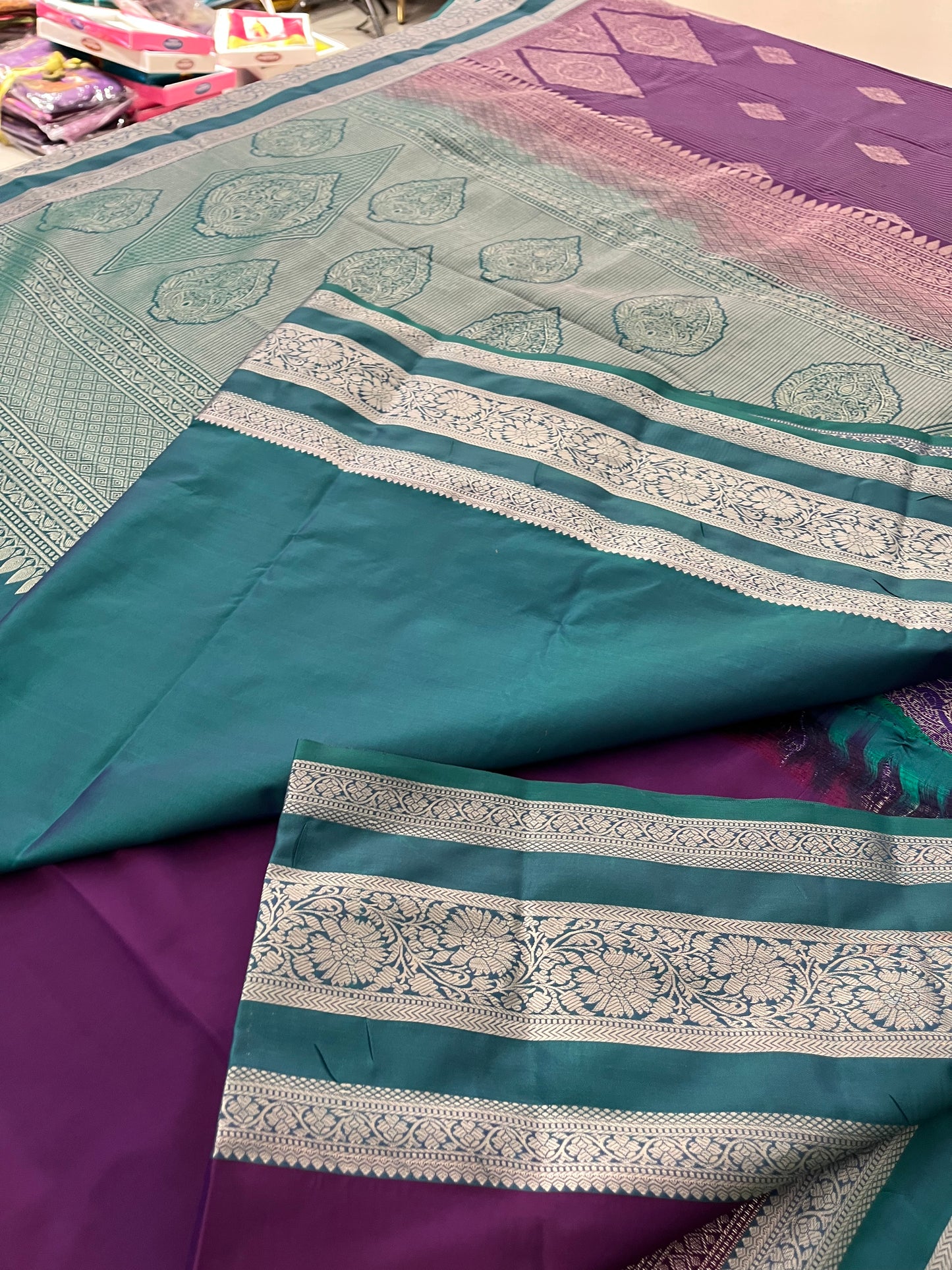 Kanchi Sami Silk Brocade
