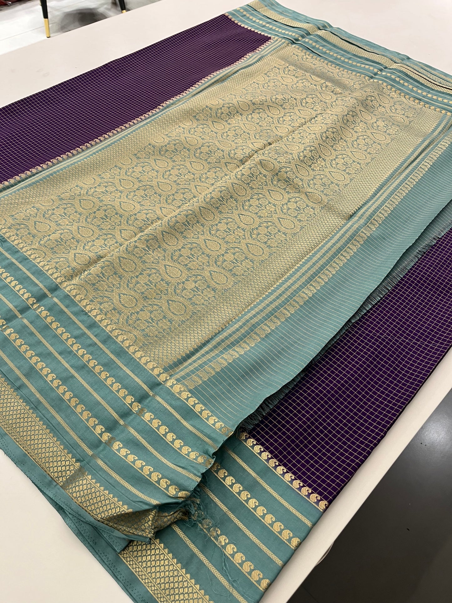 Crepe Silk Designer Saree