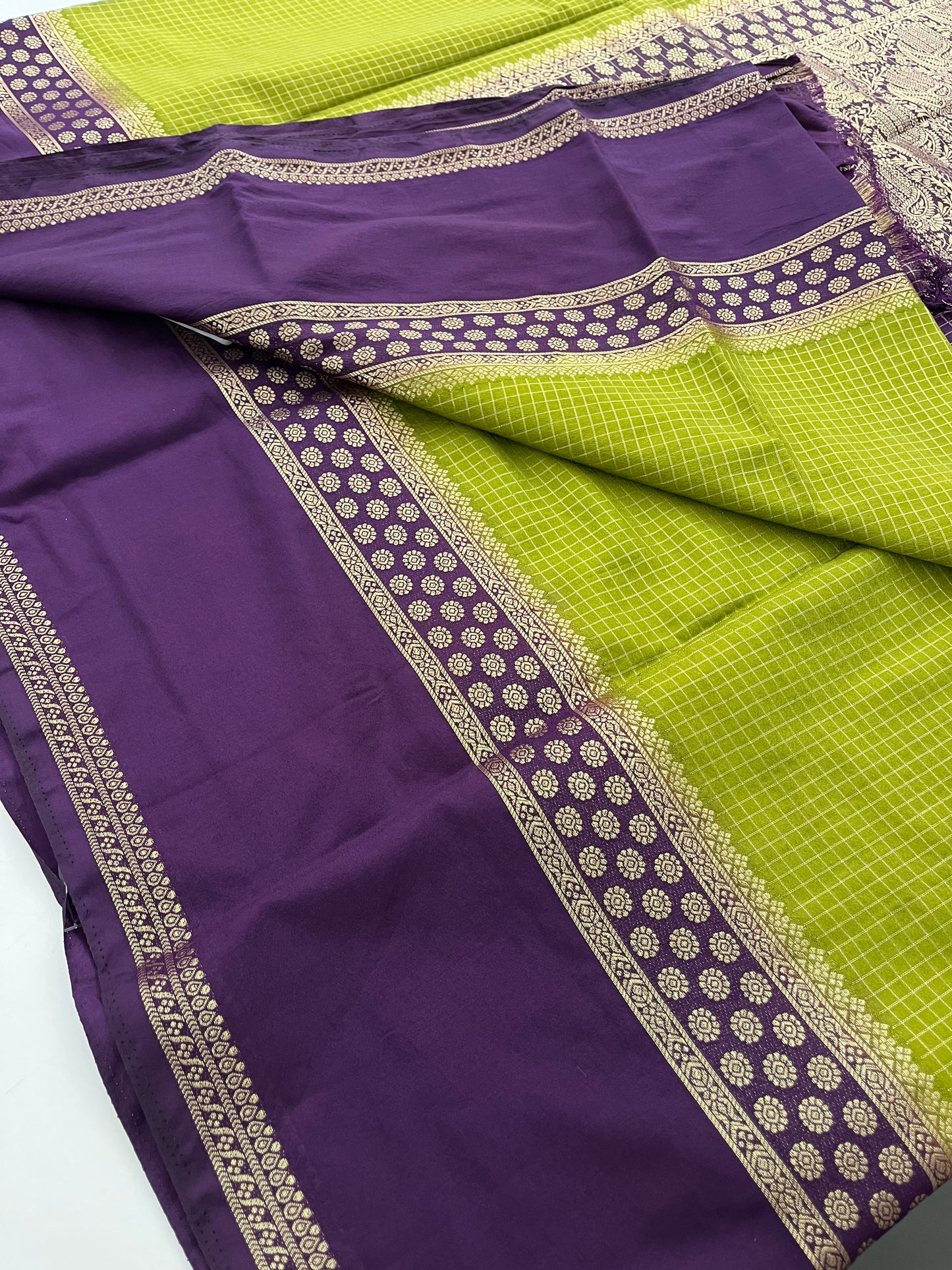 Designer crape silk