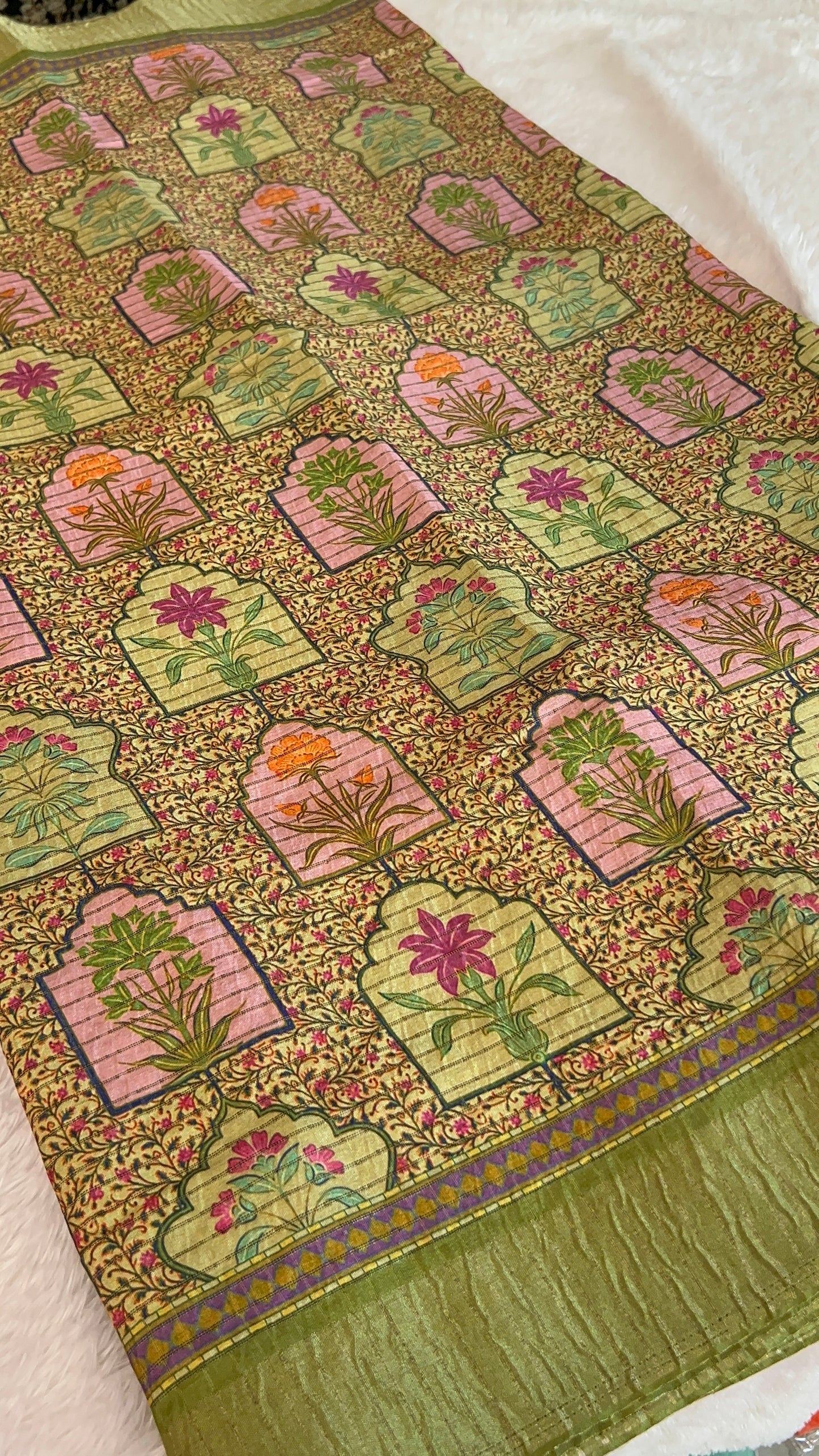 Tussar fancy