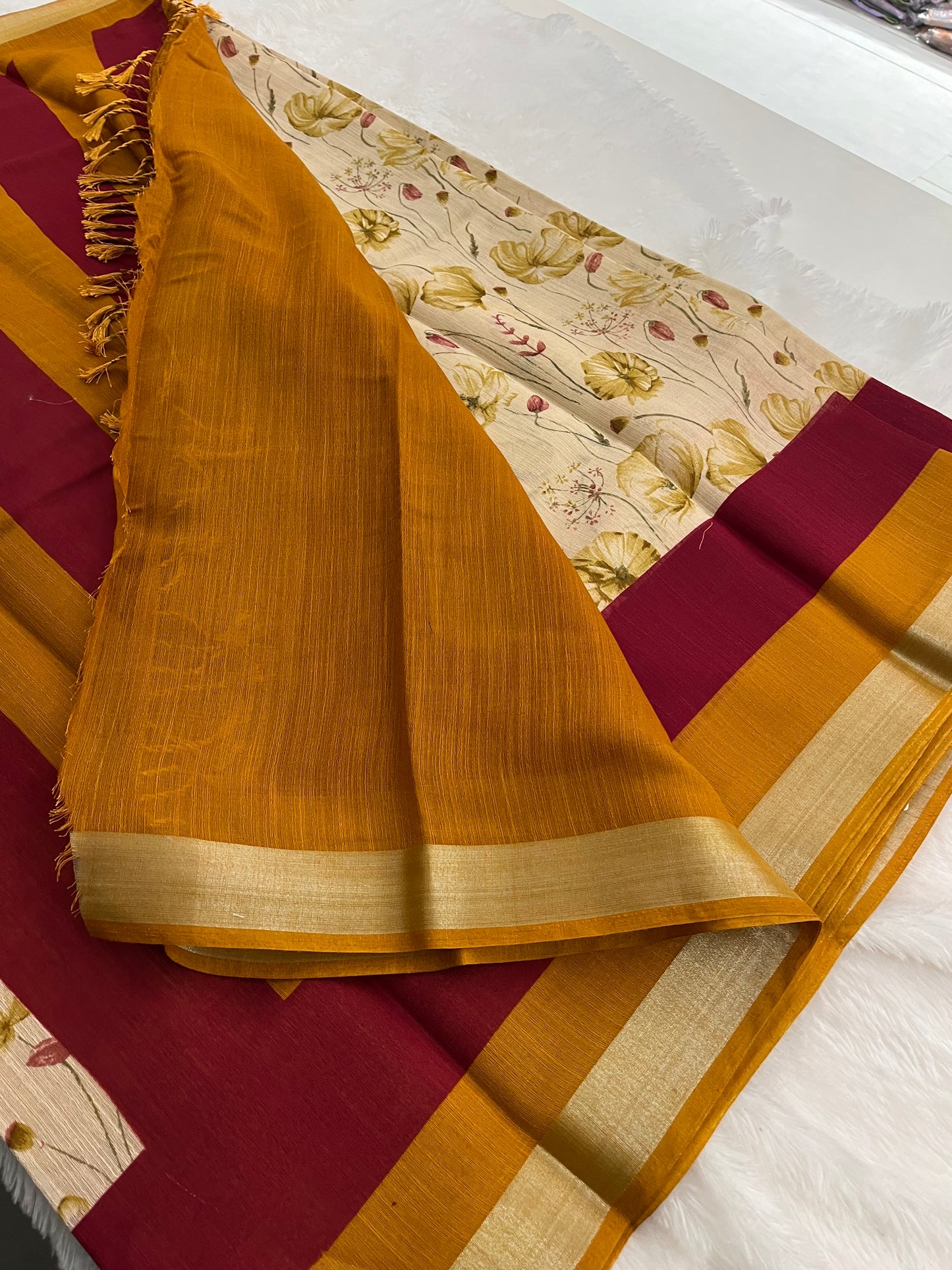 M10 linen chiffon