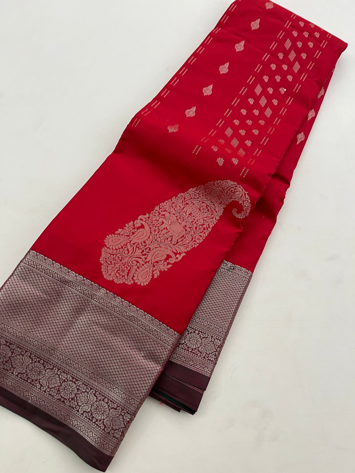 Semi Kanchi Silk Saree