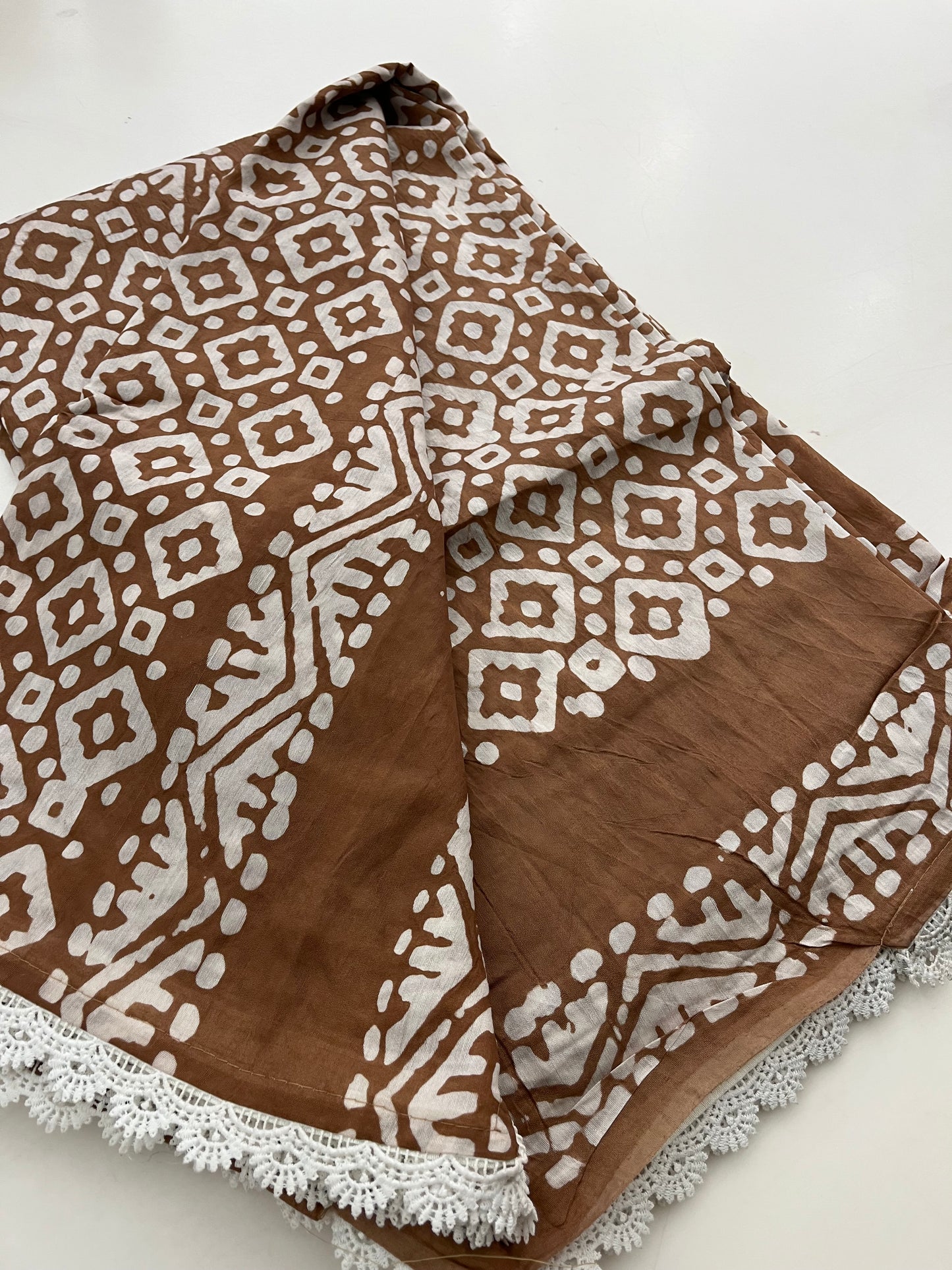 Fancy Soft Cotton Saree With Extra White chikankari Blouse