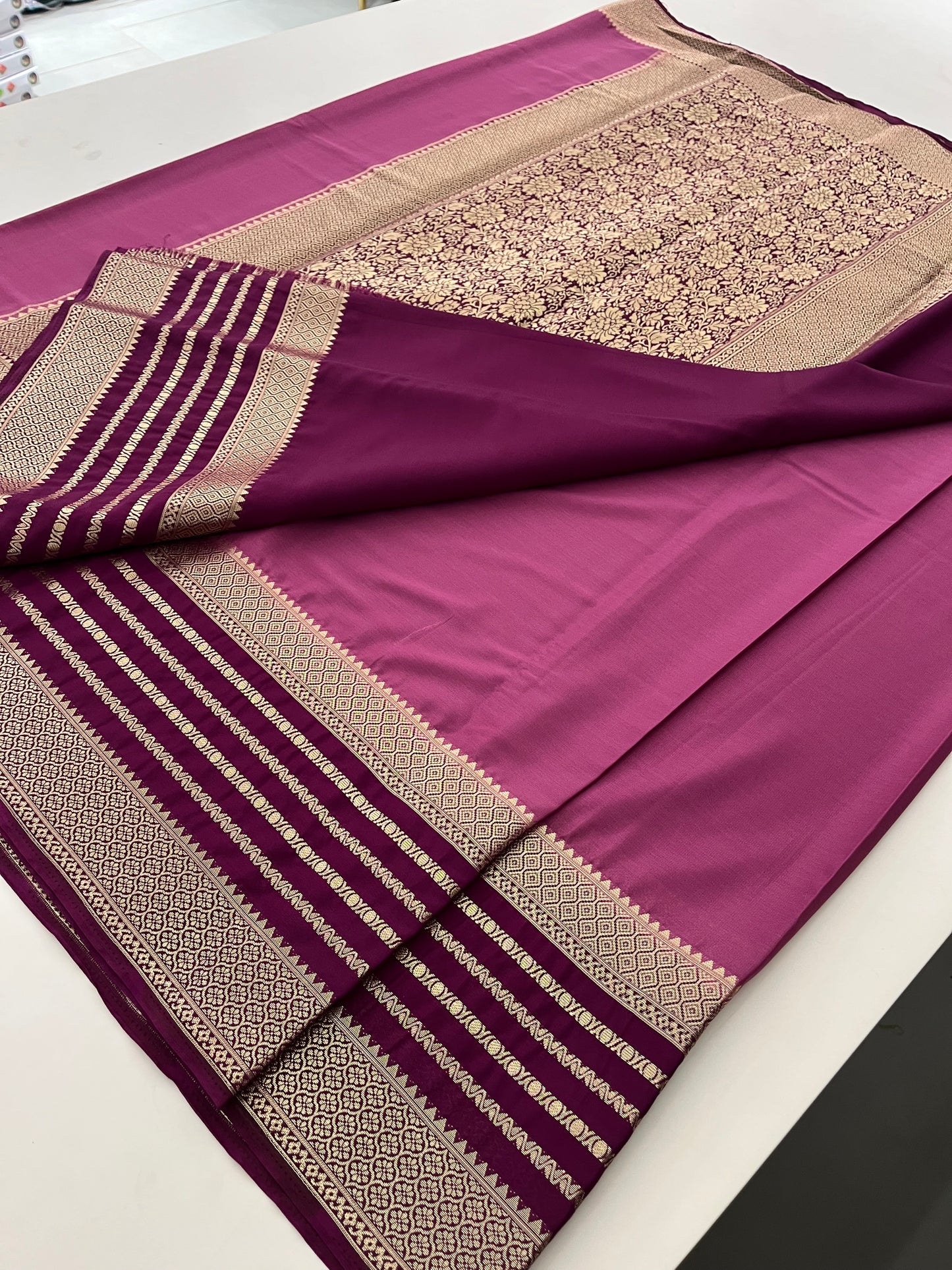 Premium crape silk
