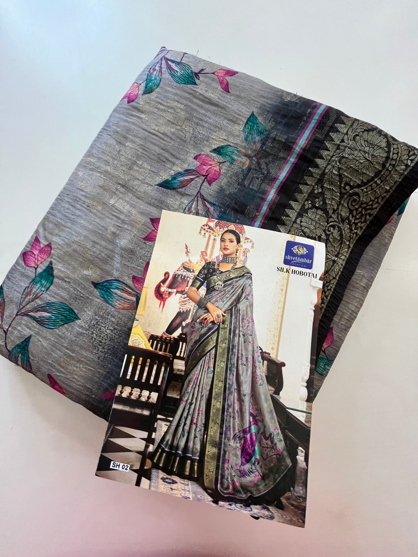 Printed Tussar fancy