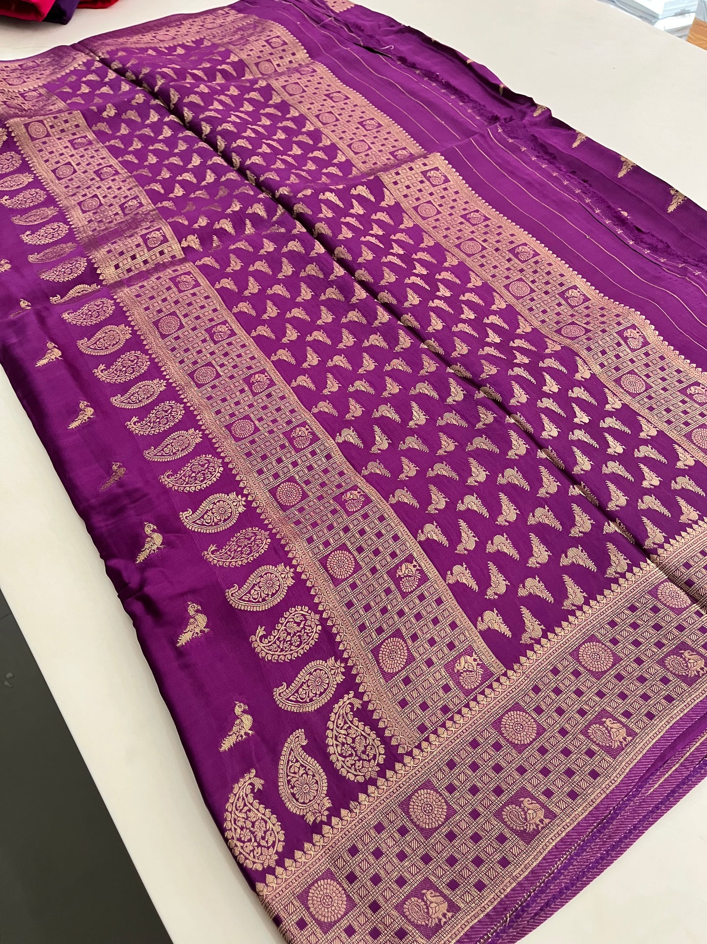 Pure Banarsi Satin Silk