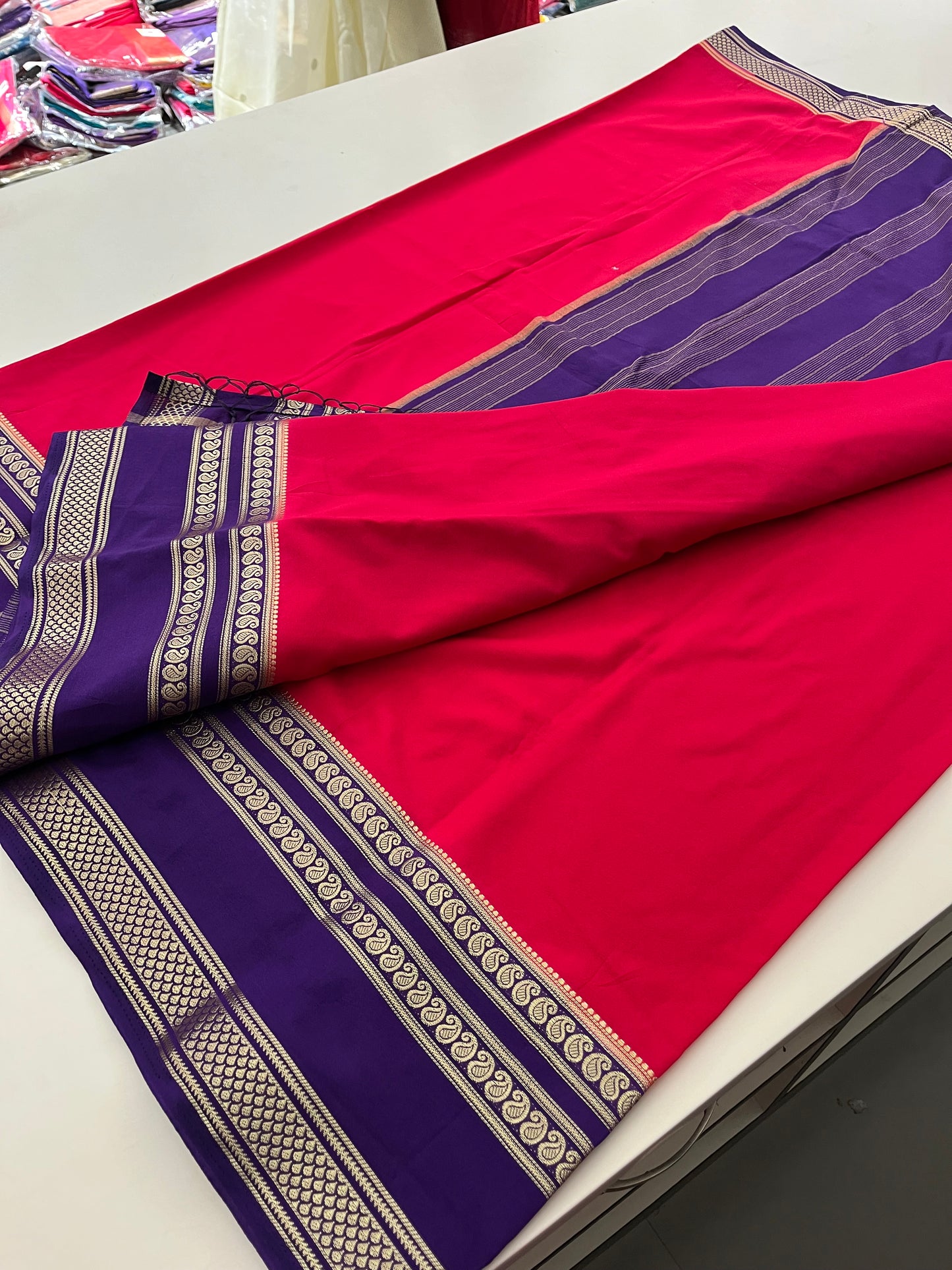 Premium Crape Banarasi