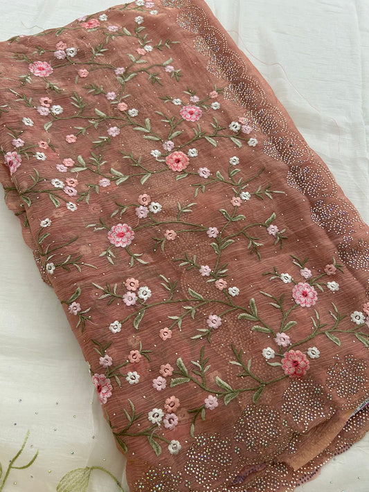 Organza Work Fancy -M23