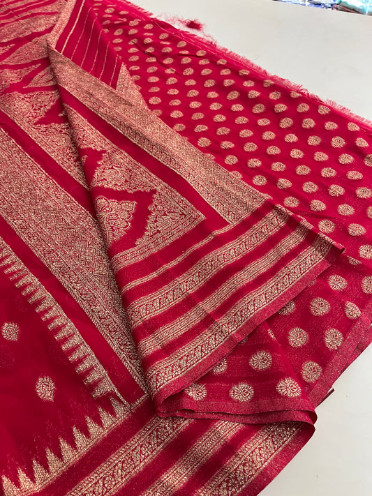 Georgette Gold Buttas