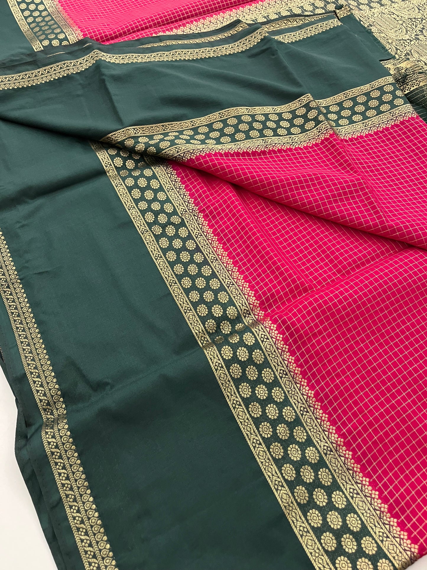 Designer crape silk