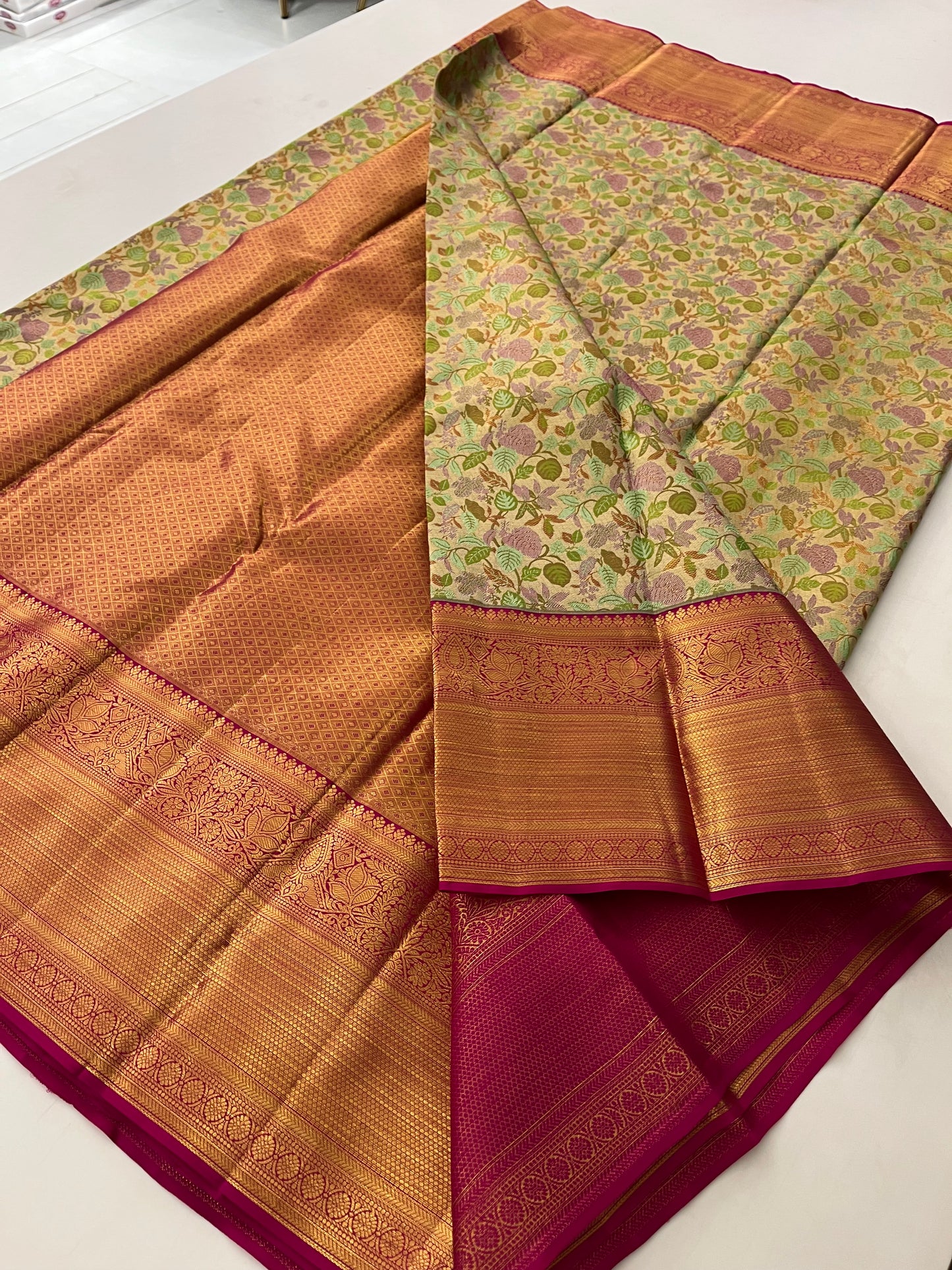 Pure Kanchi Silk Saree