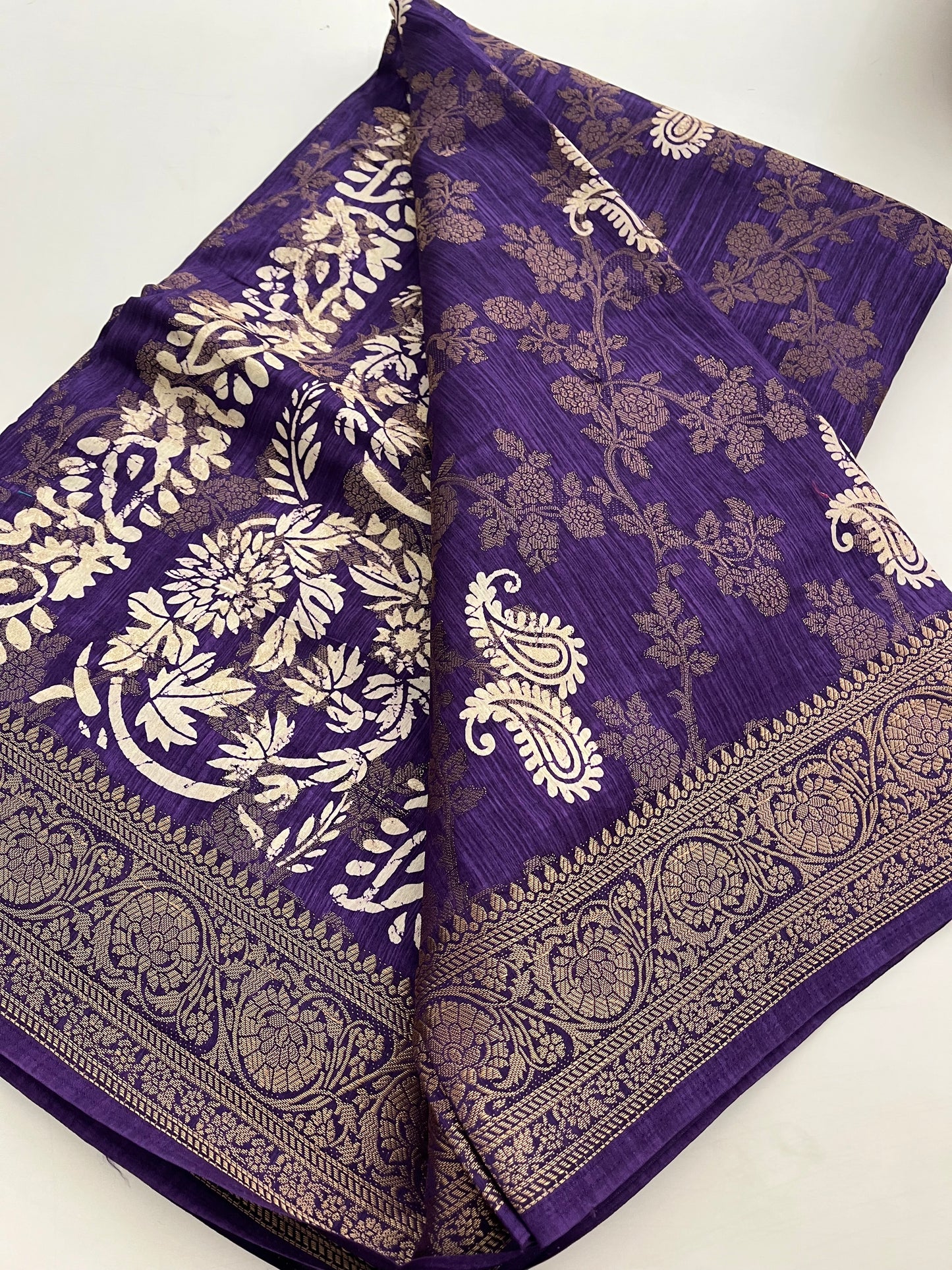 Tussar Chiffon