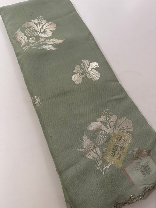 Foil Print Chiffon-J2