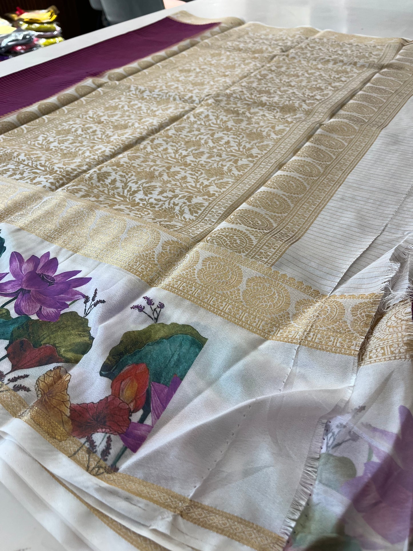 Designer crape Fancy
