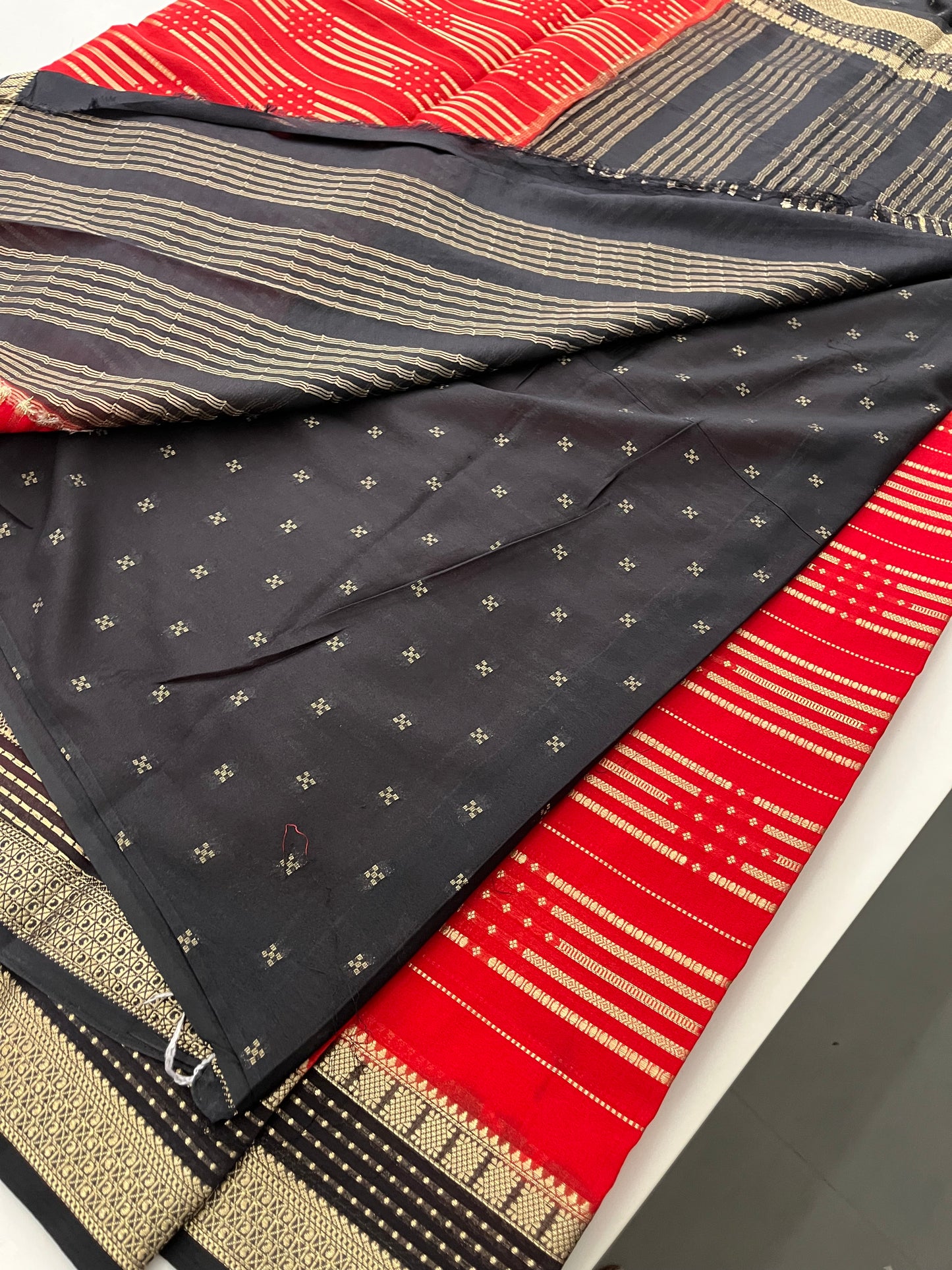 Crape fancy silk