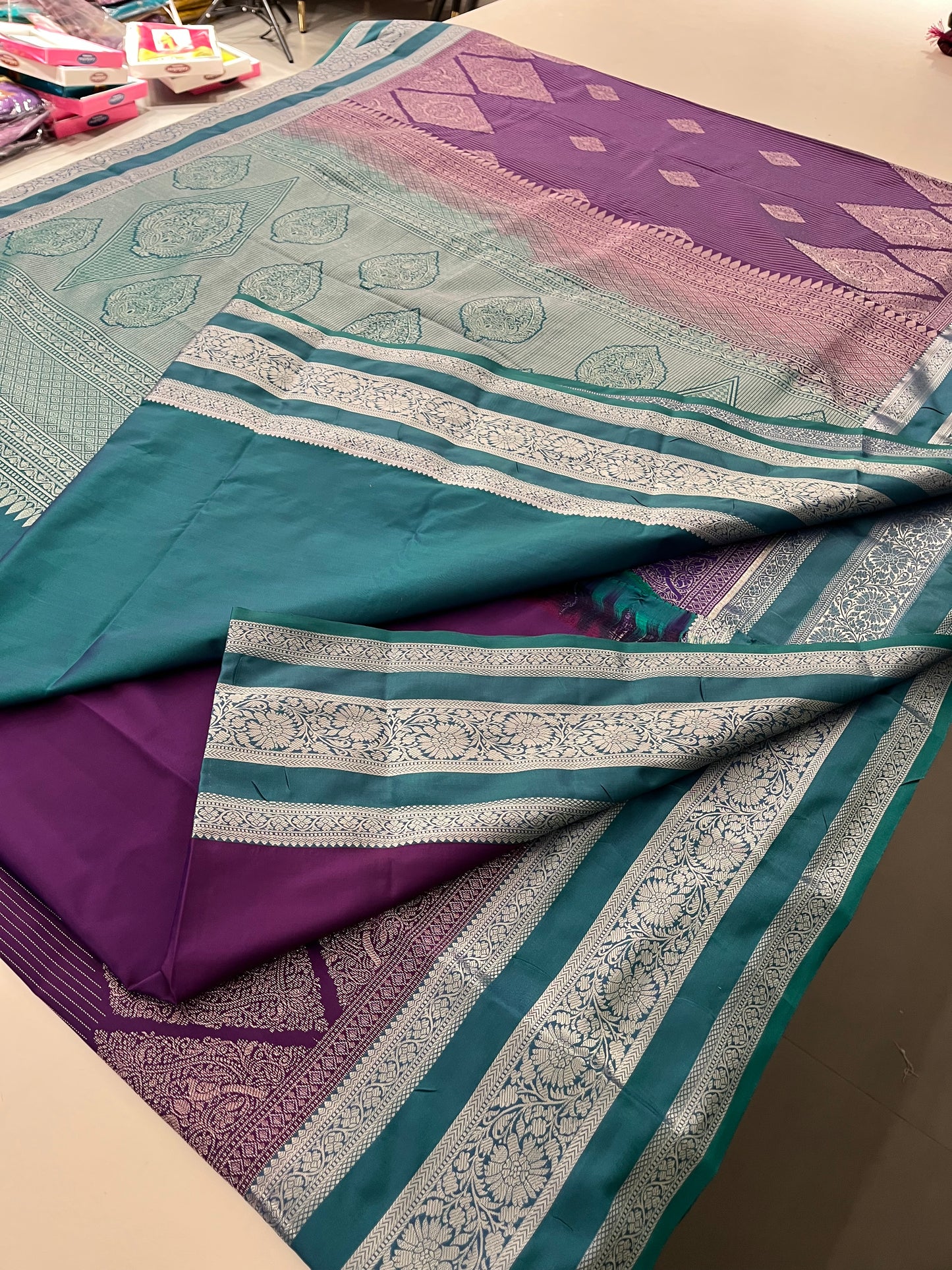 Kanchi Sami Silk Brocade