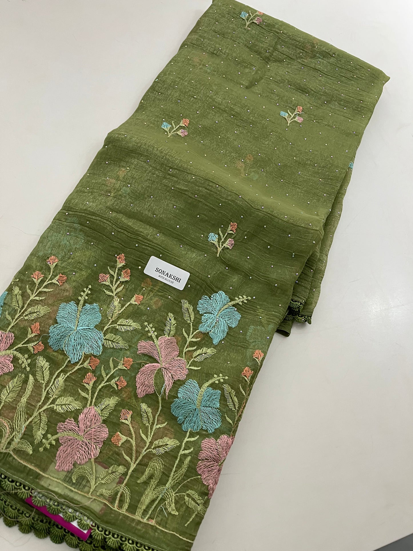 Ju9 Soft Organza Embroidery