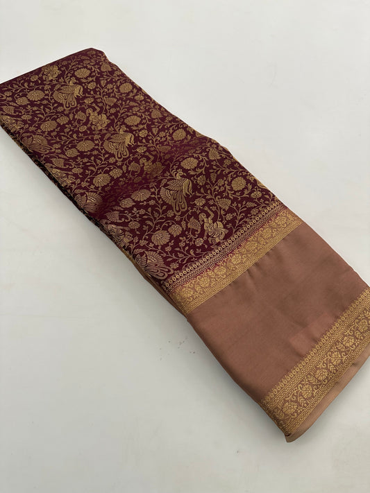Banarsi Brocade Crape-J5