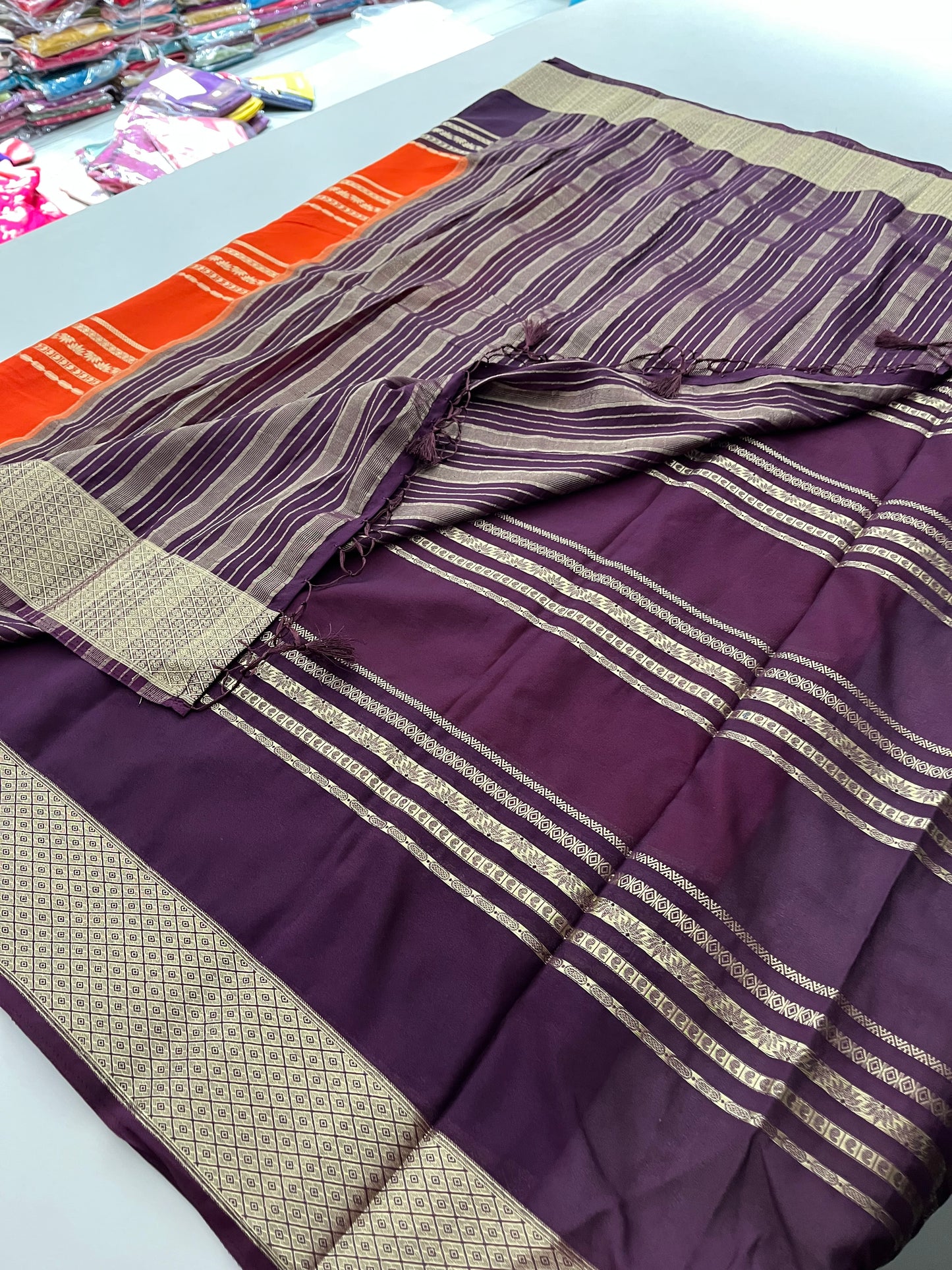 Ju2 Semi Mysore Silk