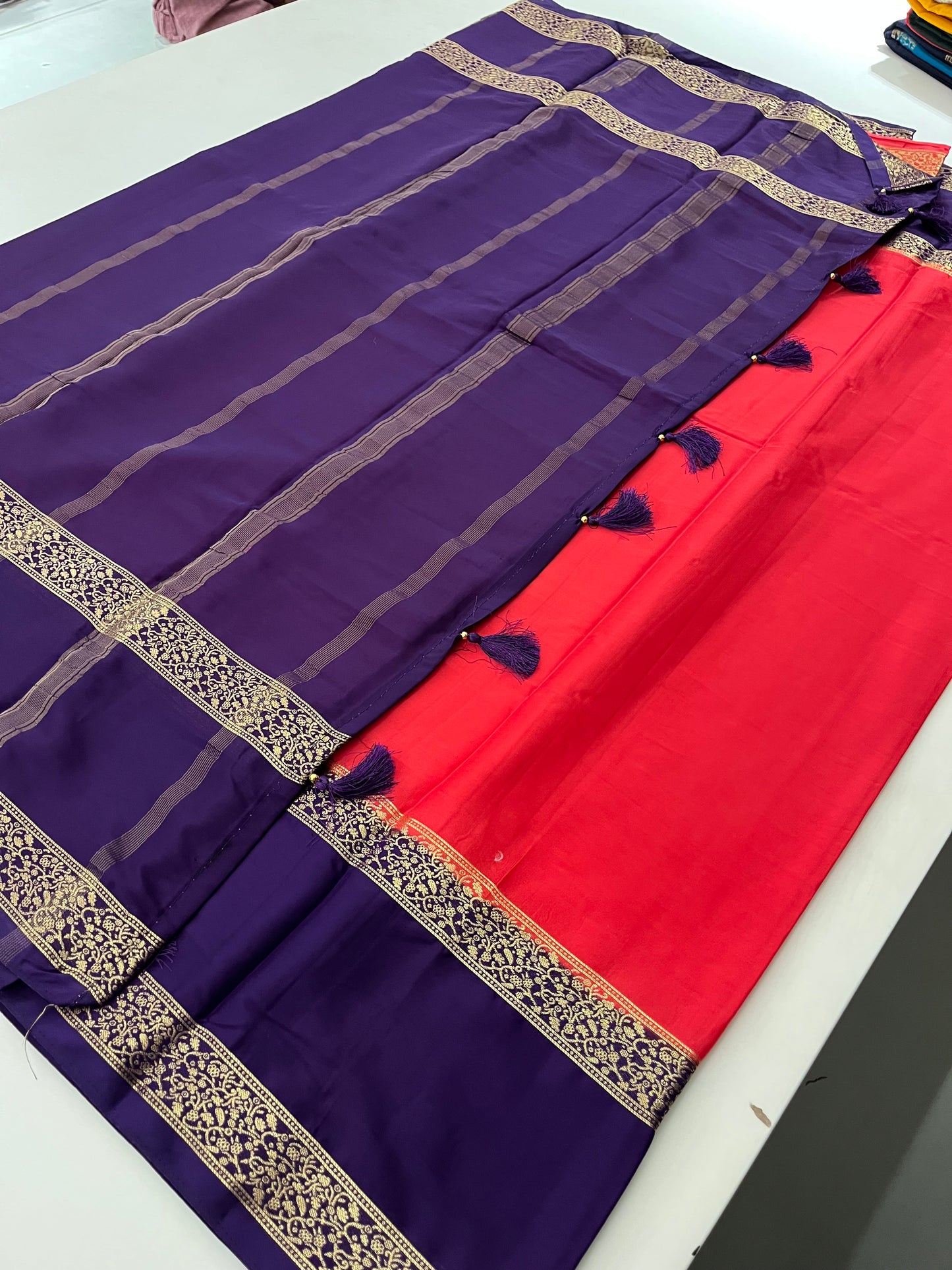 Ju9 Semi Mysore Silk