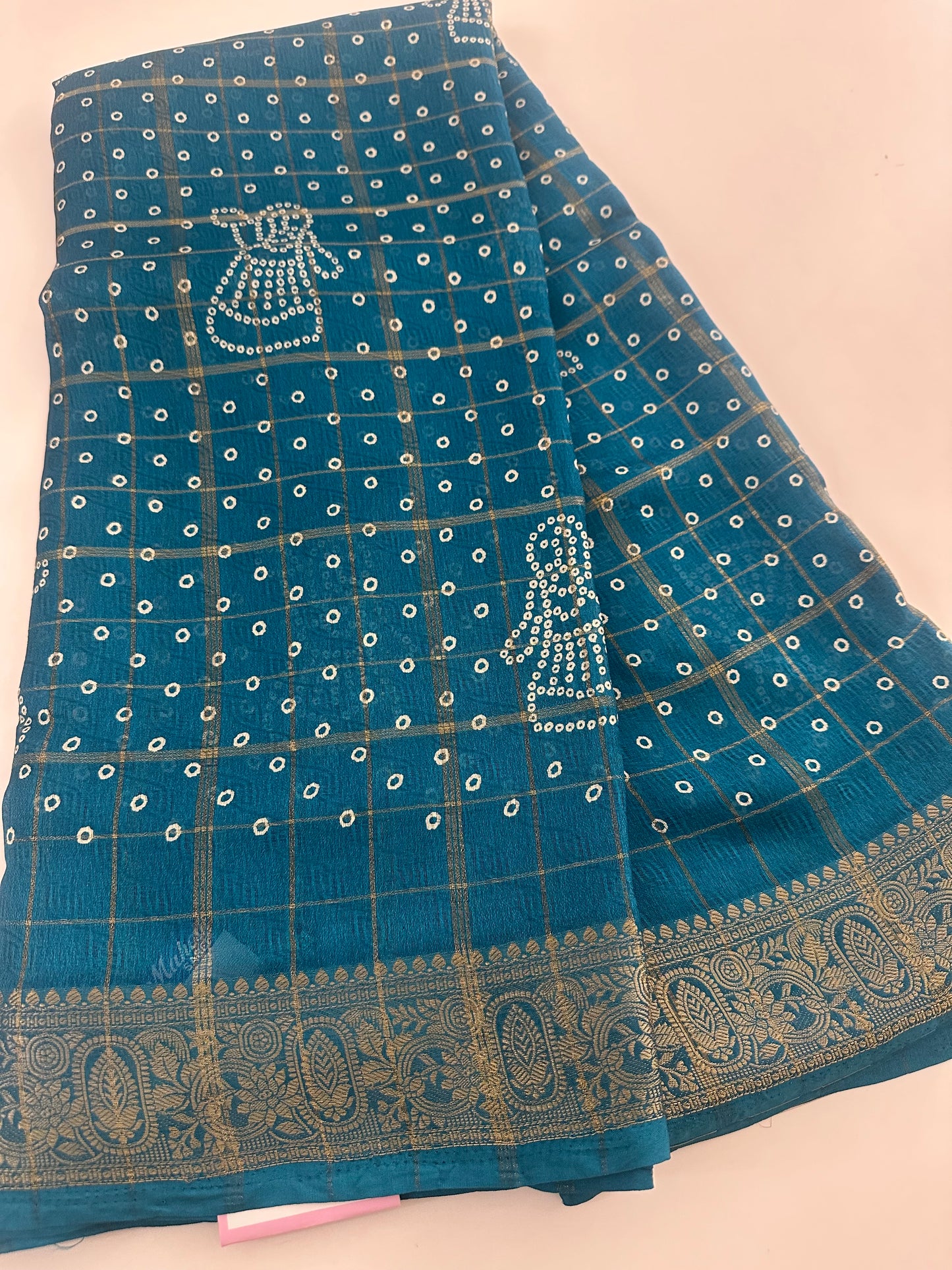 Crape Chiffon Fancy Saree-J1