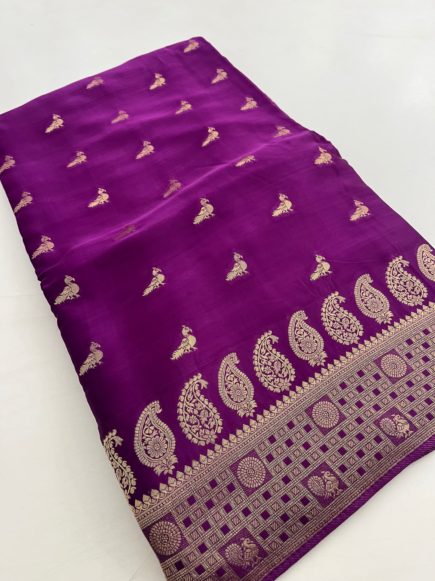 Pure Banarsi Satin Silk