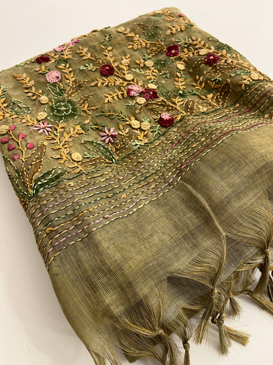 Linen Embroidery Fancy