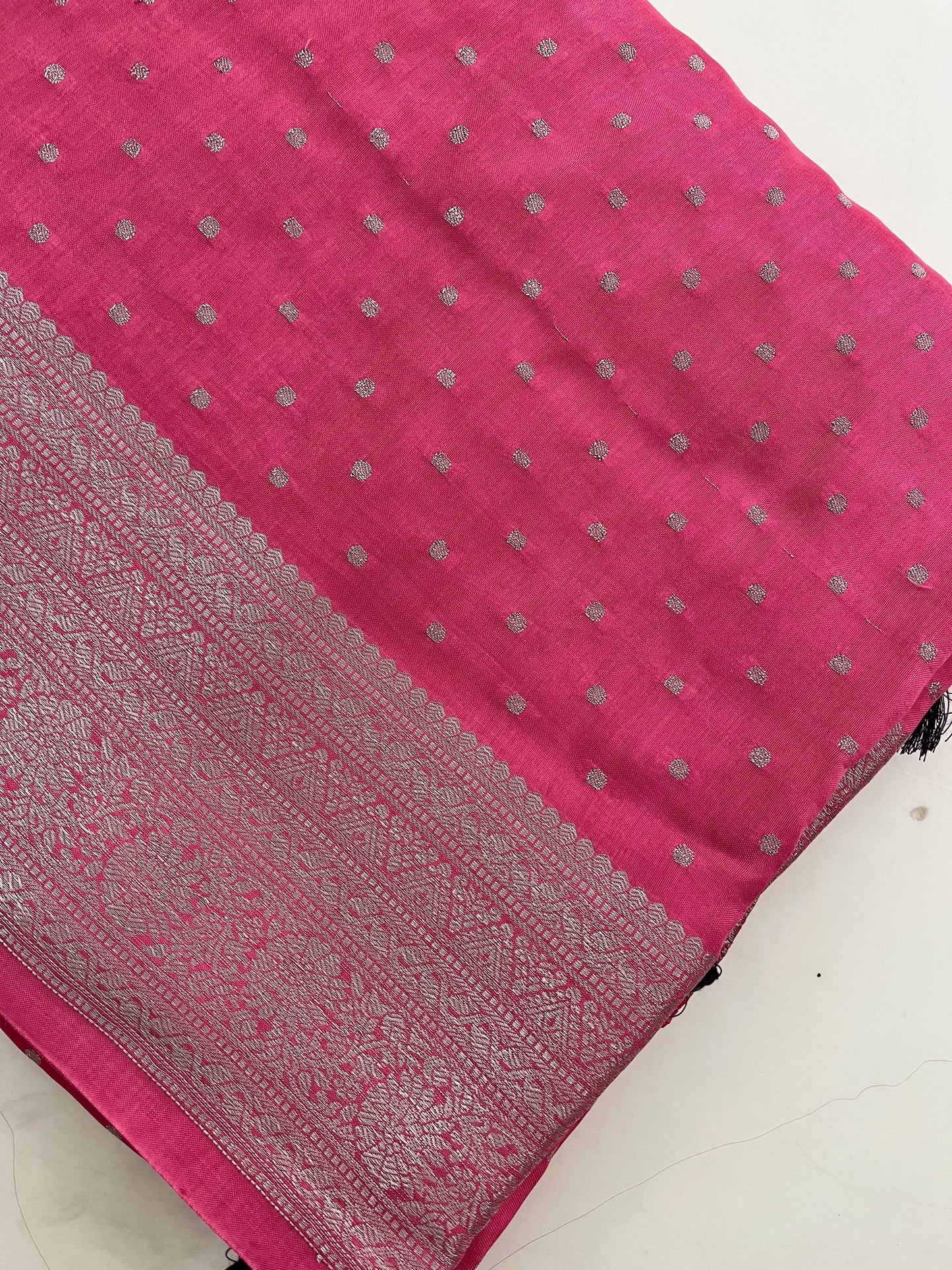 Banarasi Fancy Silver Butties